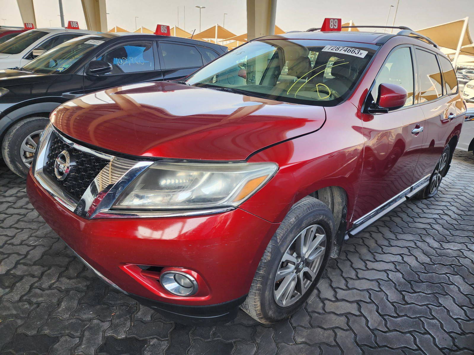 2013 NISSAN PATHFINDER — 119493 Miles — Lot 72874663 - Marhaba Auctions Used Cars - Image 8