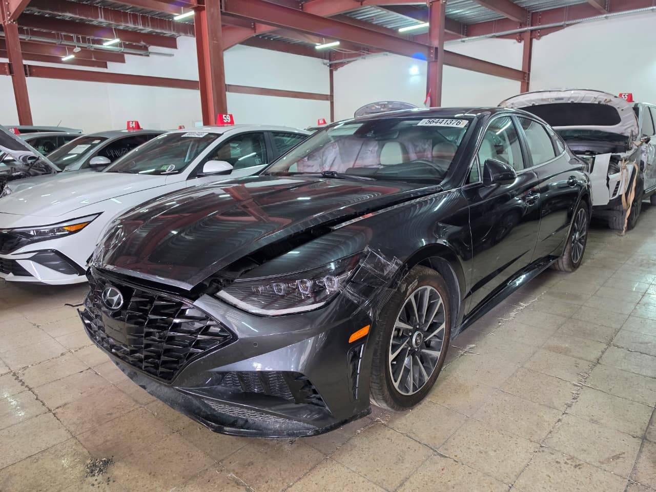 2022 HYUNDAI SONATA — sold — 90355 Miles — Lot 56441376 - Marhaba Auctions Used Cars - Image 3