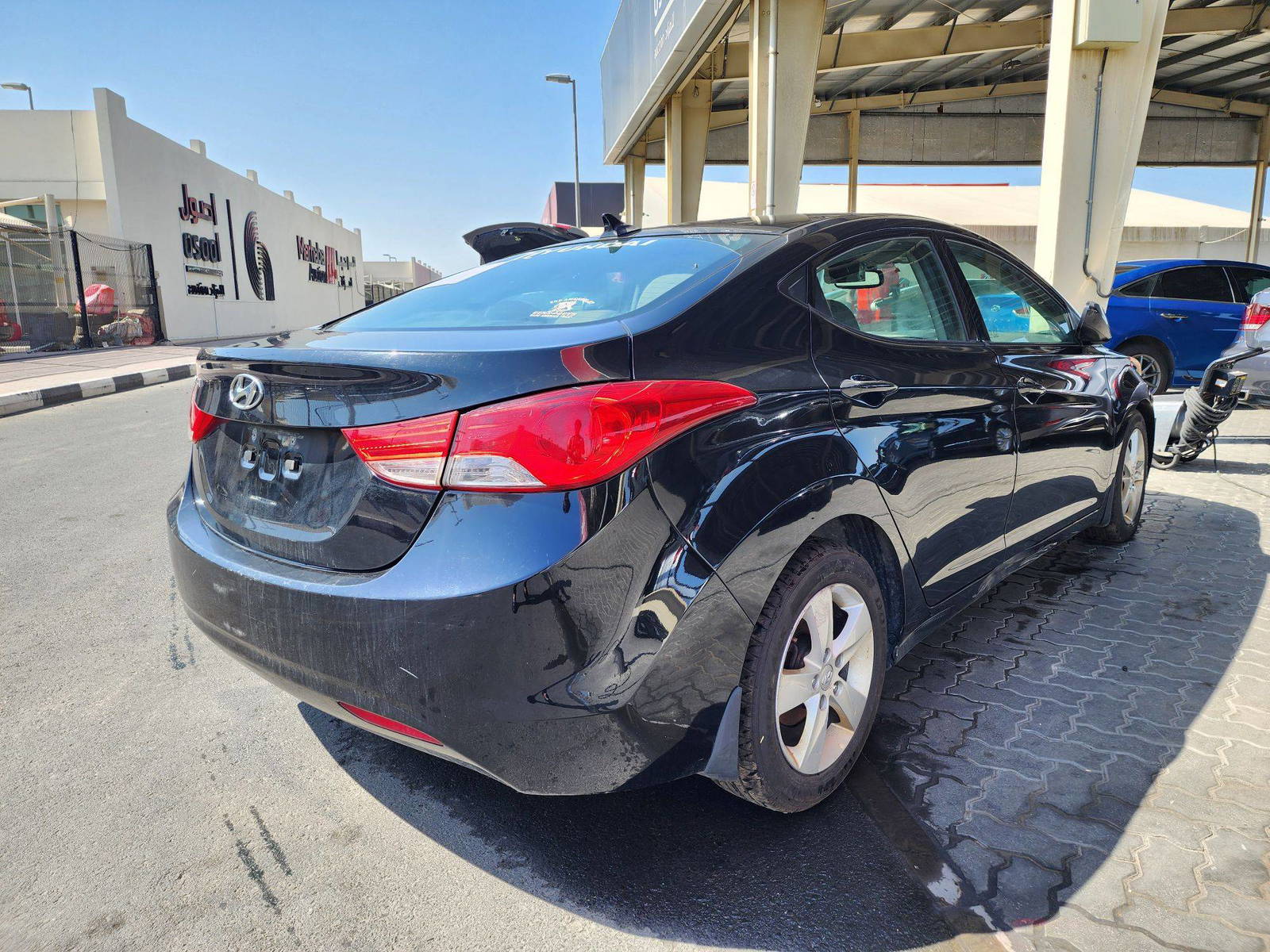 2013 HYUNDAI ELANTRA — 204133 Miles — Lot 4208279 — Souq - Marhaba Auctions Used Cars - Image 3