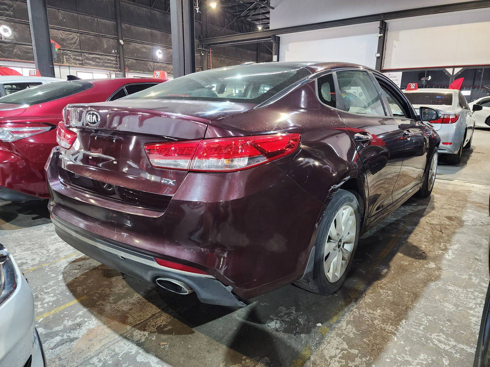 2016 KIA OPTIMA — 141780 Miles — Lot 1174944 — Al Quoz - Marhaba Auctions Used Cars - Image 3
