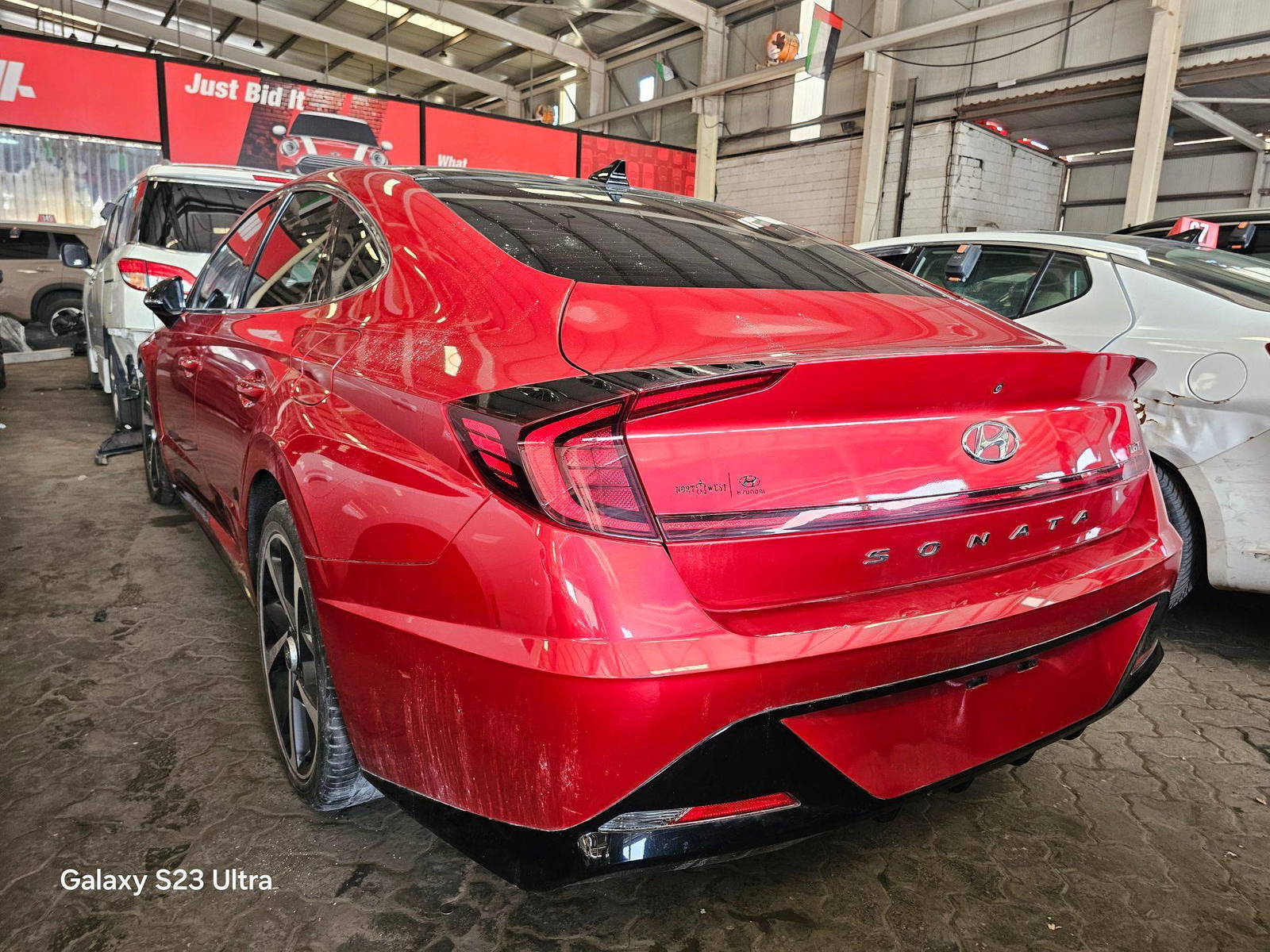 2022 HYUNDAI SONATA — 40503 Miles — Lot H141932 — Main - Marhaba Auctions Used Cars - Image 3