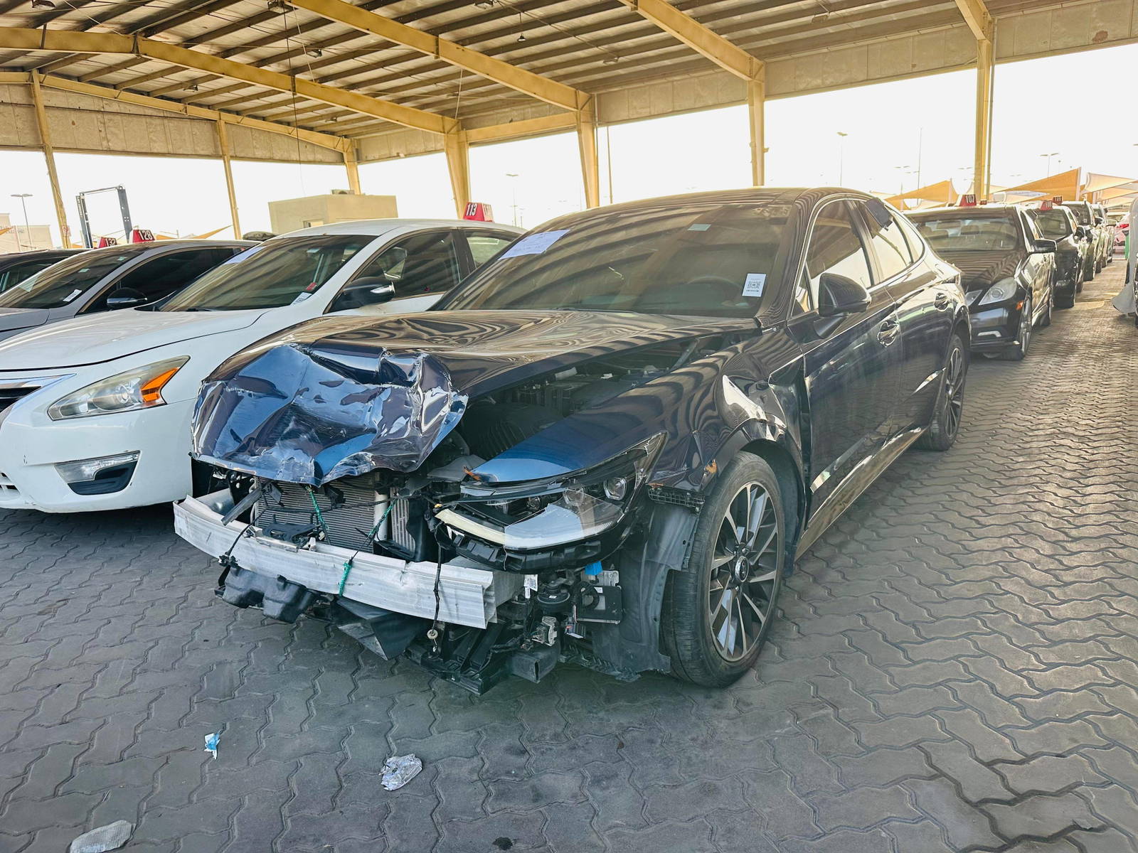 HYUNDAI SONATA 2021 - Marhaba Auction Used Cars - Image 10