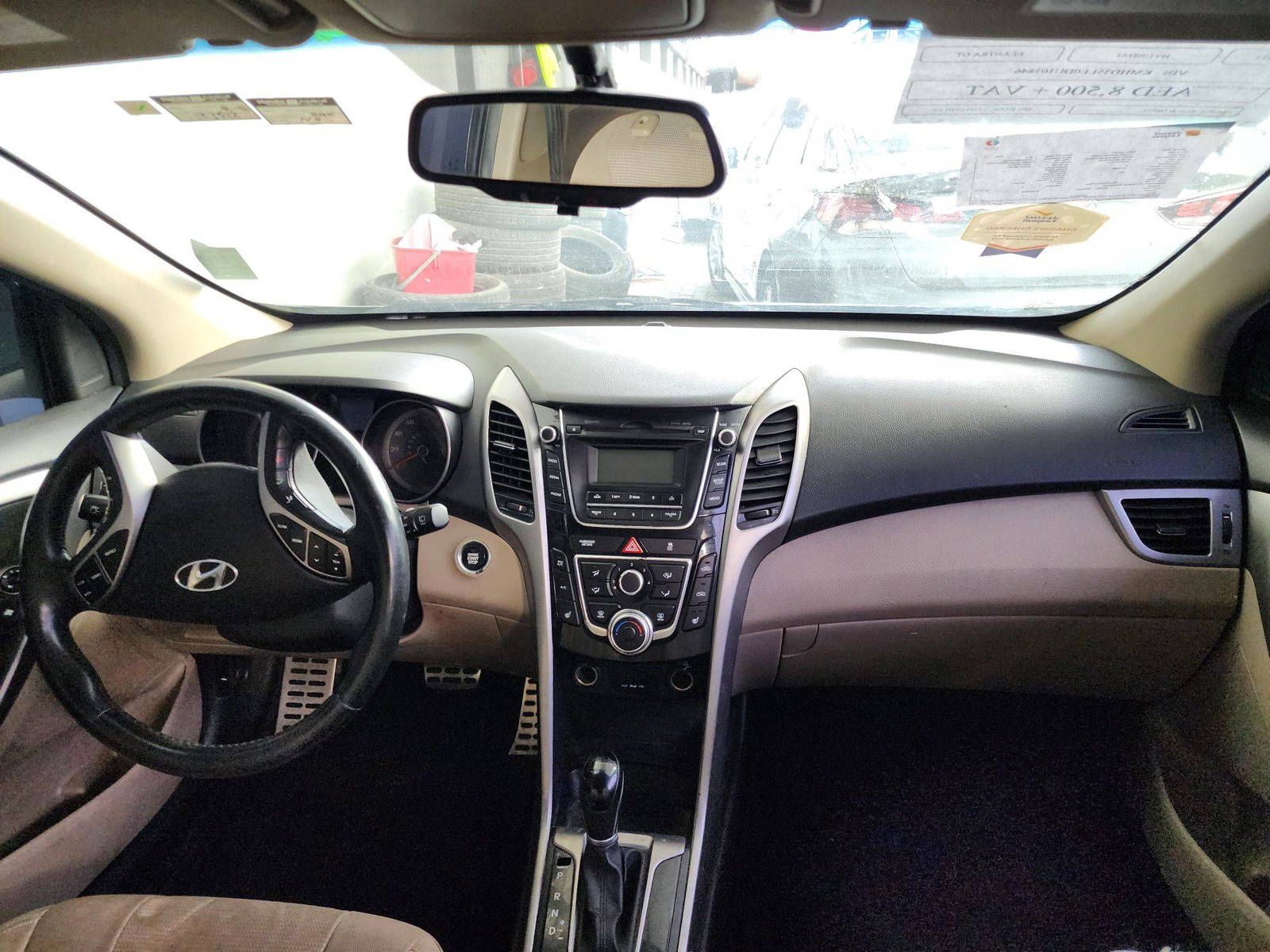2013 HYUNDAI ELANTRA GT — 123512 Miles — Lot 214587 — Al Quoz - Marhaba Auctions Used Cars - Image 8