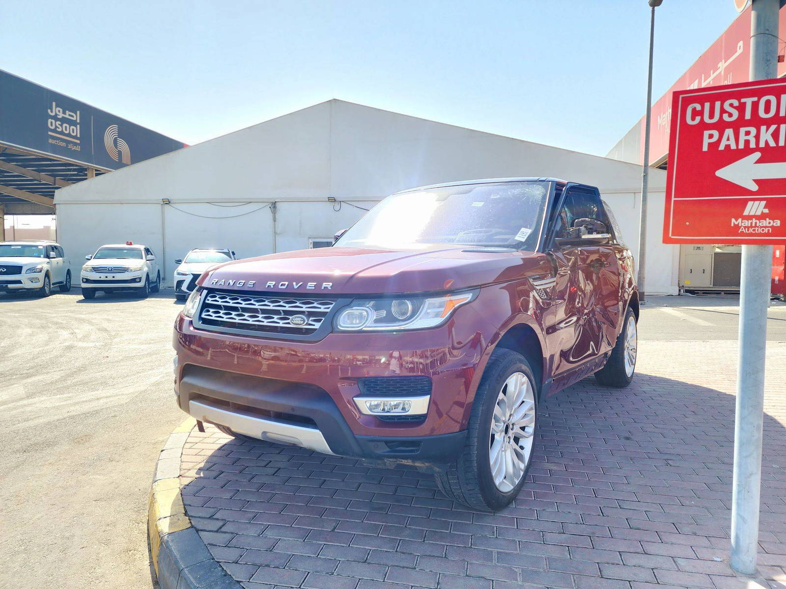 2016 LAND ROVER RANGE ROVER SPORT HSE — 74445 Miles — Lot GA582177 — Main - Marhaba Auctions Used Cars - Image 4