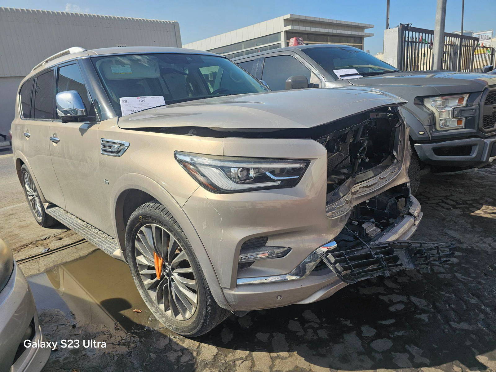 INFINITI QX80 2019 - Marhaba Auction Used Cars - Image 4