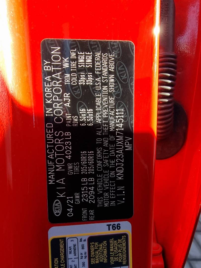2021 KIA SOUL — 46724 Miles — Lot UXM7145111 — Main - Marhaba Auctions Used Cars - Image 9