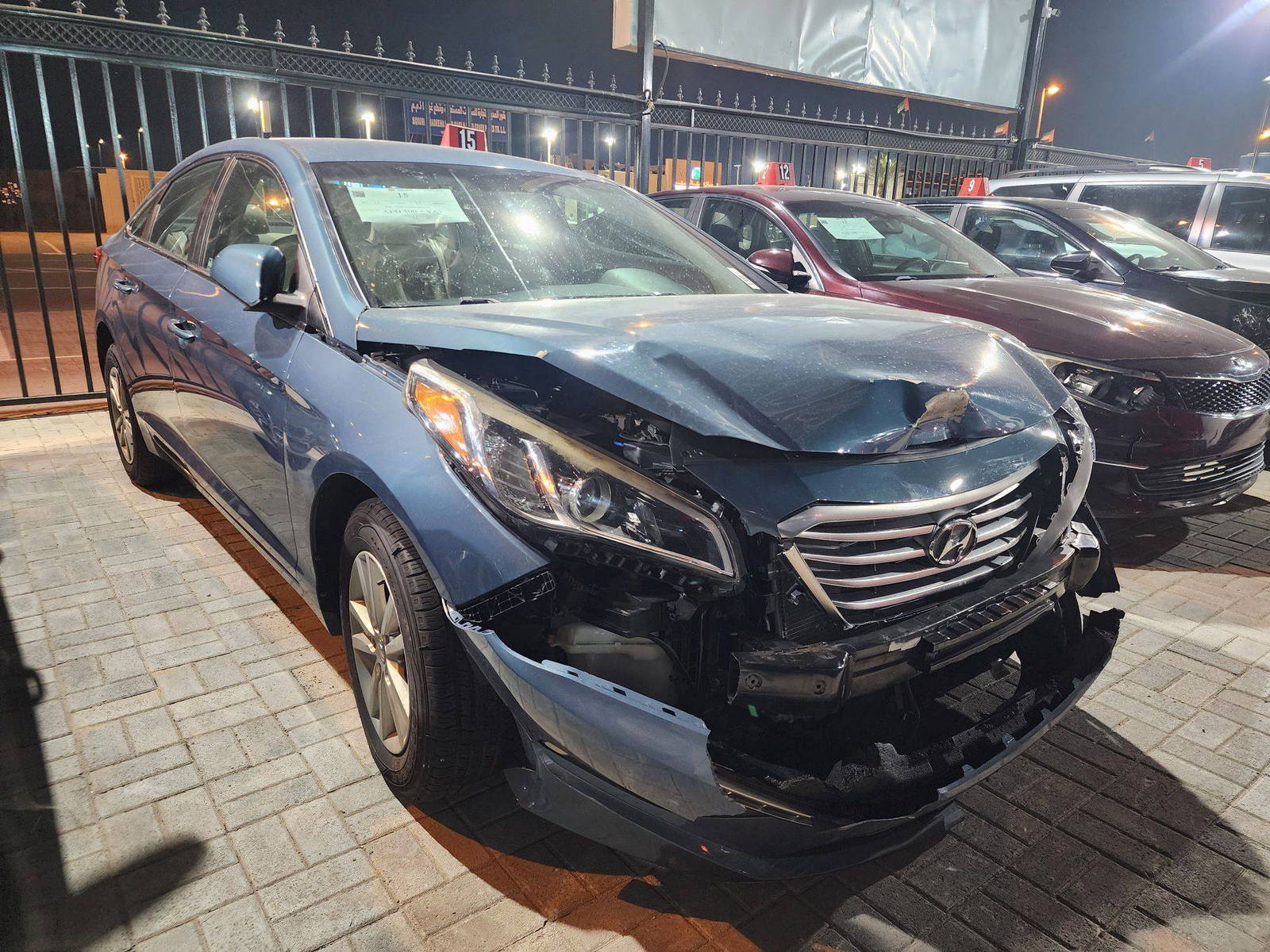 HYUNDAI SONATA 2015 - Marhaba Auction Used Cars - Image 4