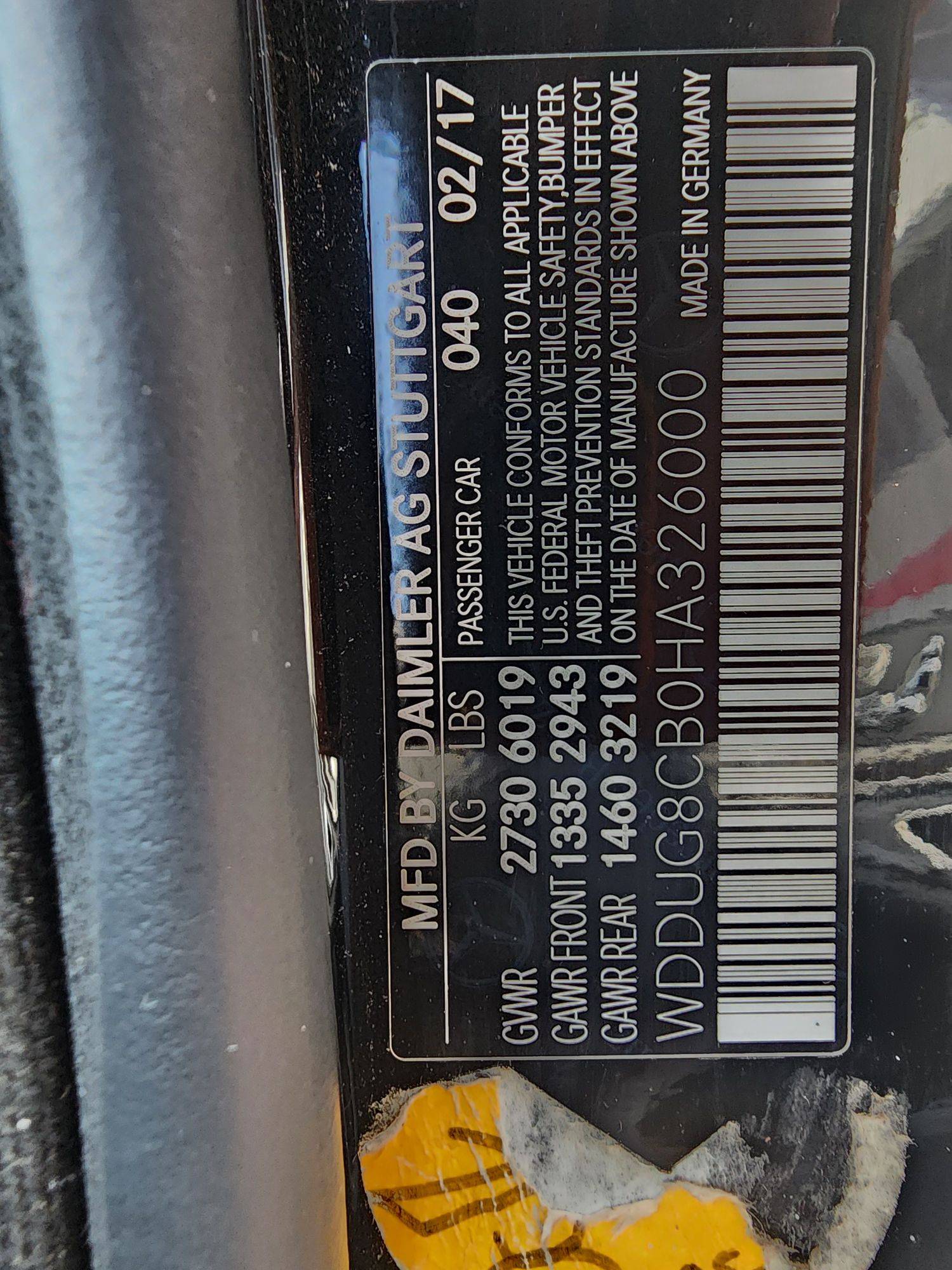 MERCEDES BENZ S 550 2017 - Marhaba Auction Used Cars - Image 10