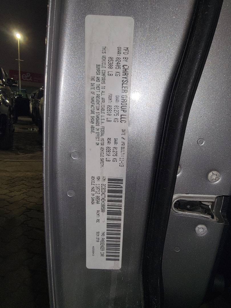 2014 DODGE CHARGER — 138271 Miles — Lot EH180580 — Main - Marhaba Auctions Used Cars - Image 10