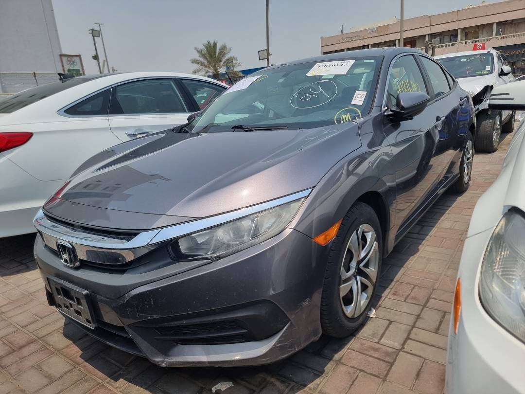 2016 HONDA CIVIC — 76249 Miles — Lot 246085 — Ind. 12 - Marhaba Auctions Used Cars - Image 3