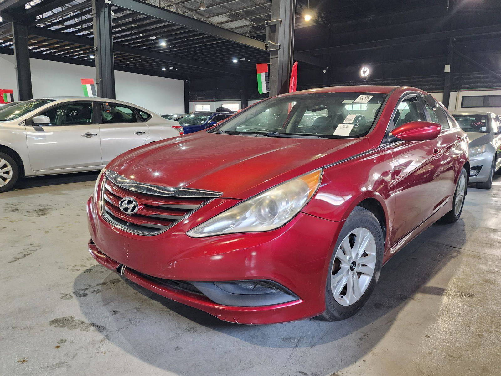 2014 HYUNDAI SONATA — 144881 Miles — Lot 29723 — Al Quoz - Marhaba Auctions Used Cars - Image 3