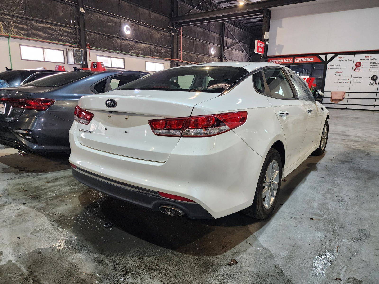 2017 KIA OPTIMA — 159186 Miles — Lot 6653988 — Al Quoz - Marhaba Auctions Used Cars - Image 4