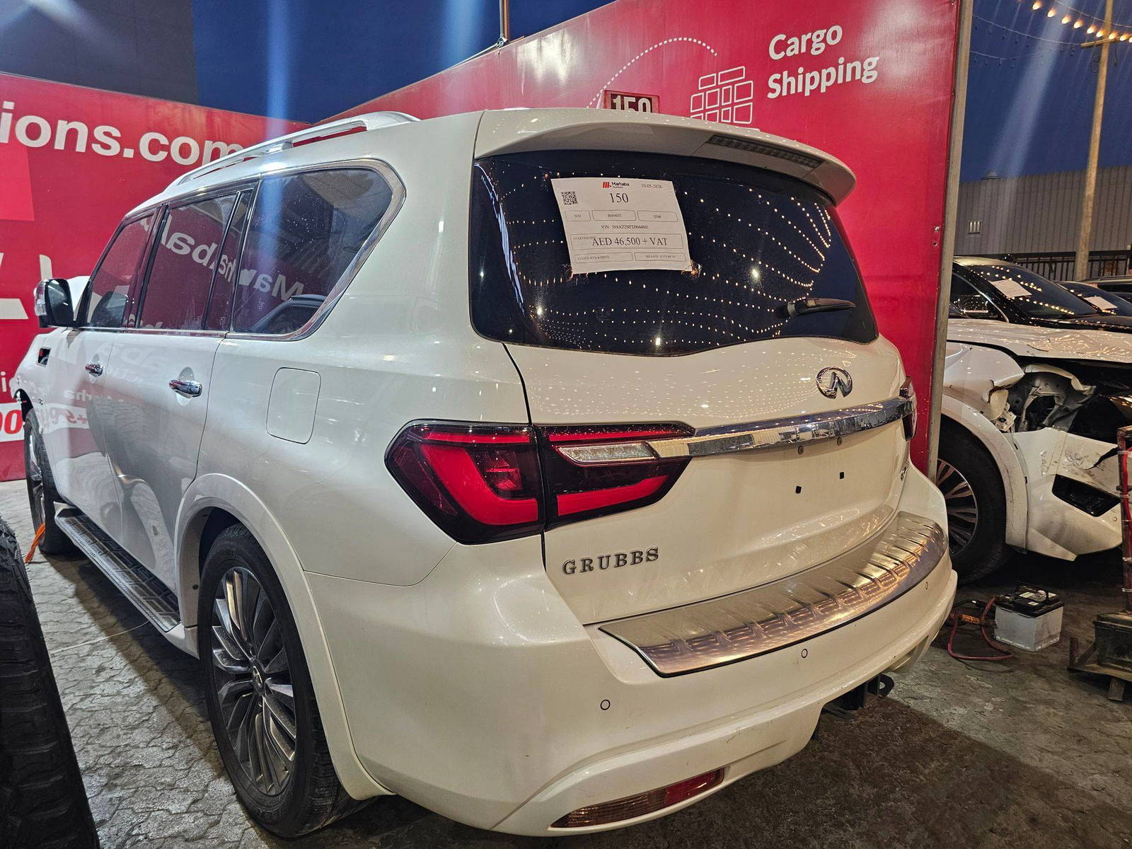 INFINITI QX80 2018 - Marhaba Auction Used Cars - Image 4