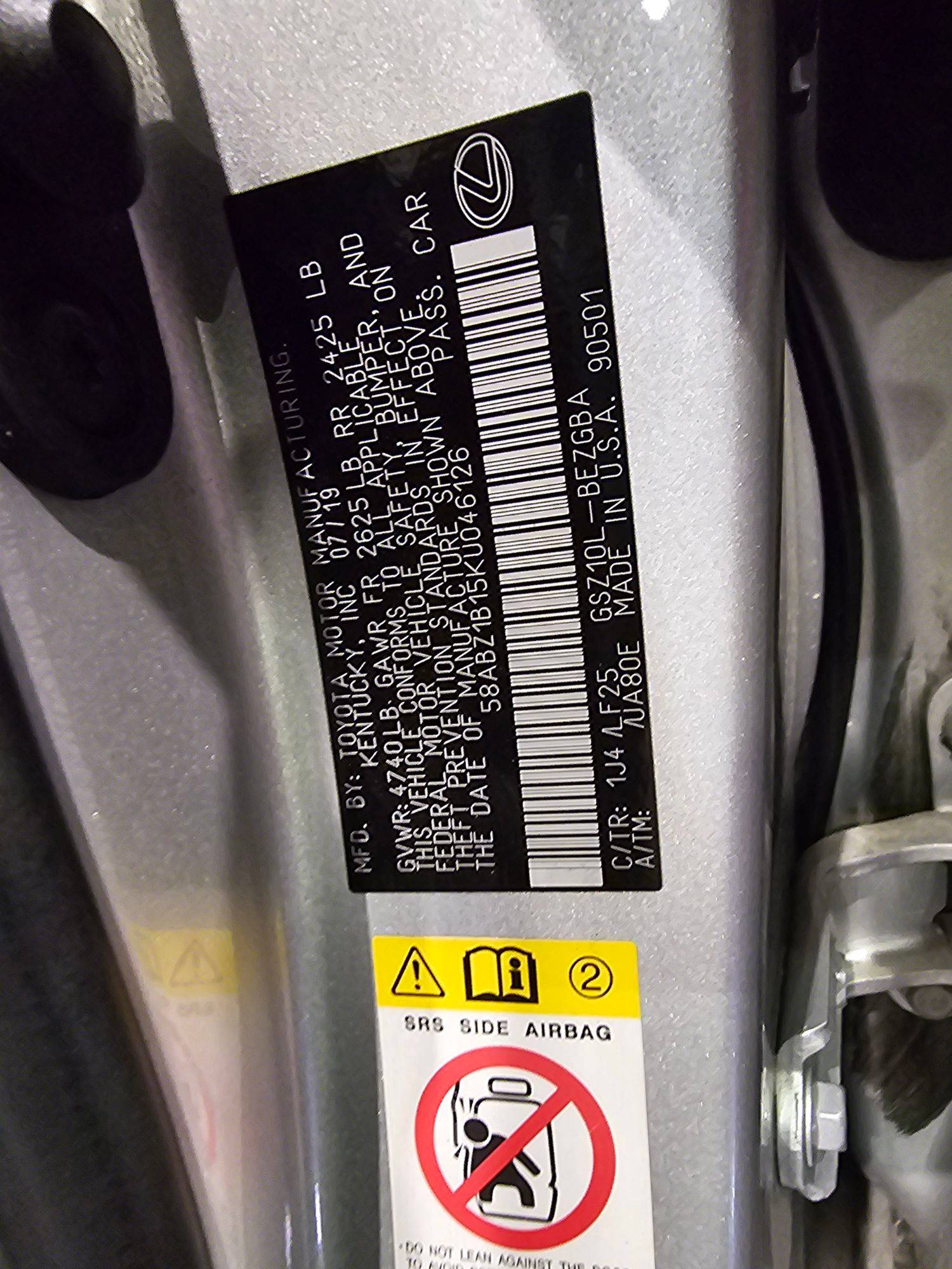 2019 LEXUS ES 350 — 113211 Miles — Lot U046126 — Main - Marhaba Auctions Used Cars - Image 11