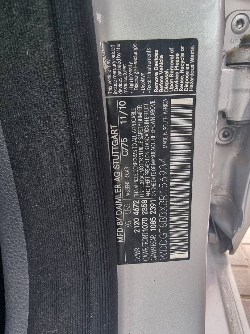 MERCEDES BENZ C300 2011 - Marhaba Auction Used Cars - Image 9