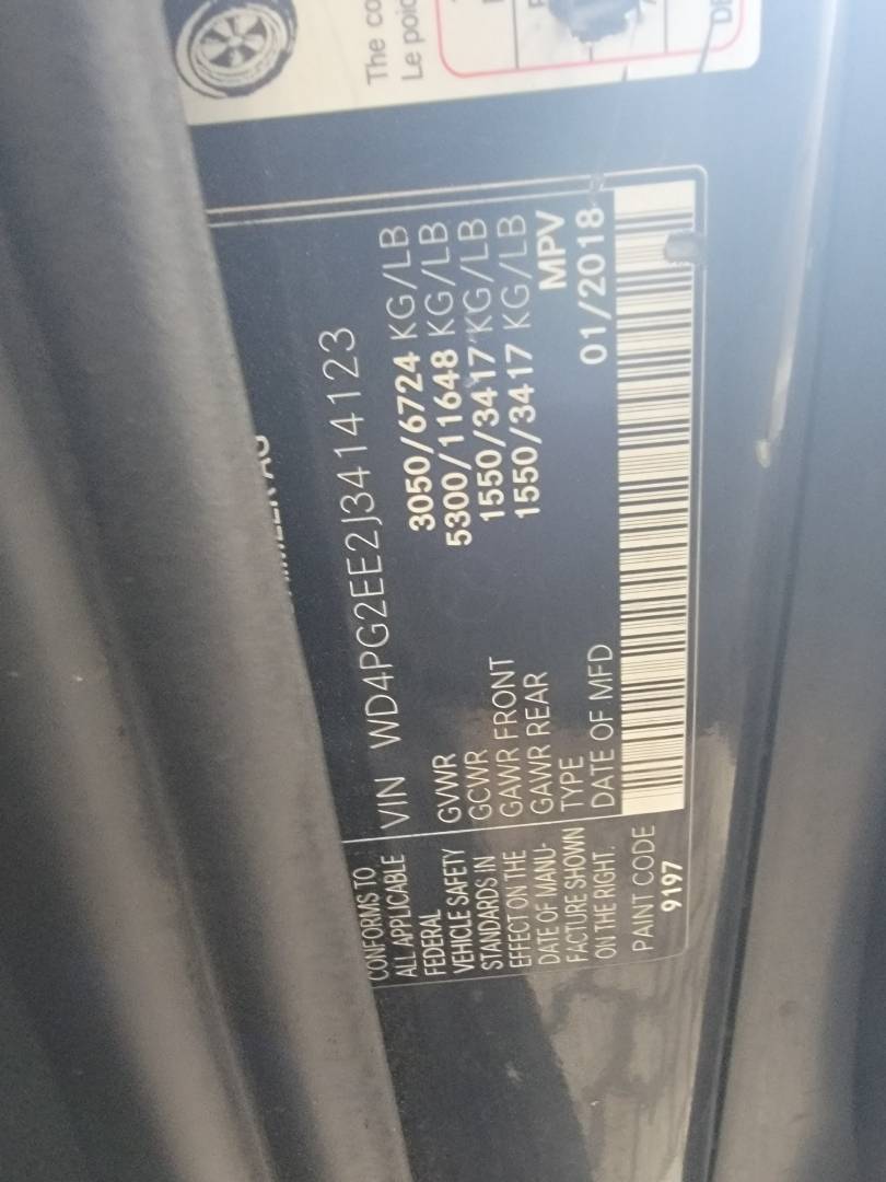 2018 MERCEDES BENZ METRIS — 211648 KM — Lot 3414123 — Main - Marhaba Auctions Used Cars - Image 10