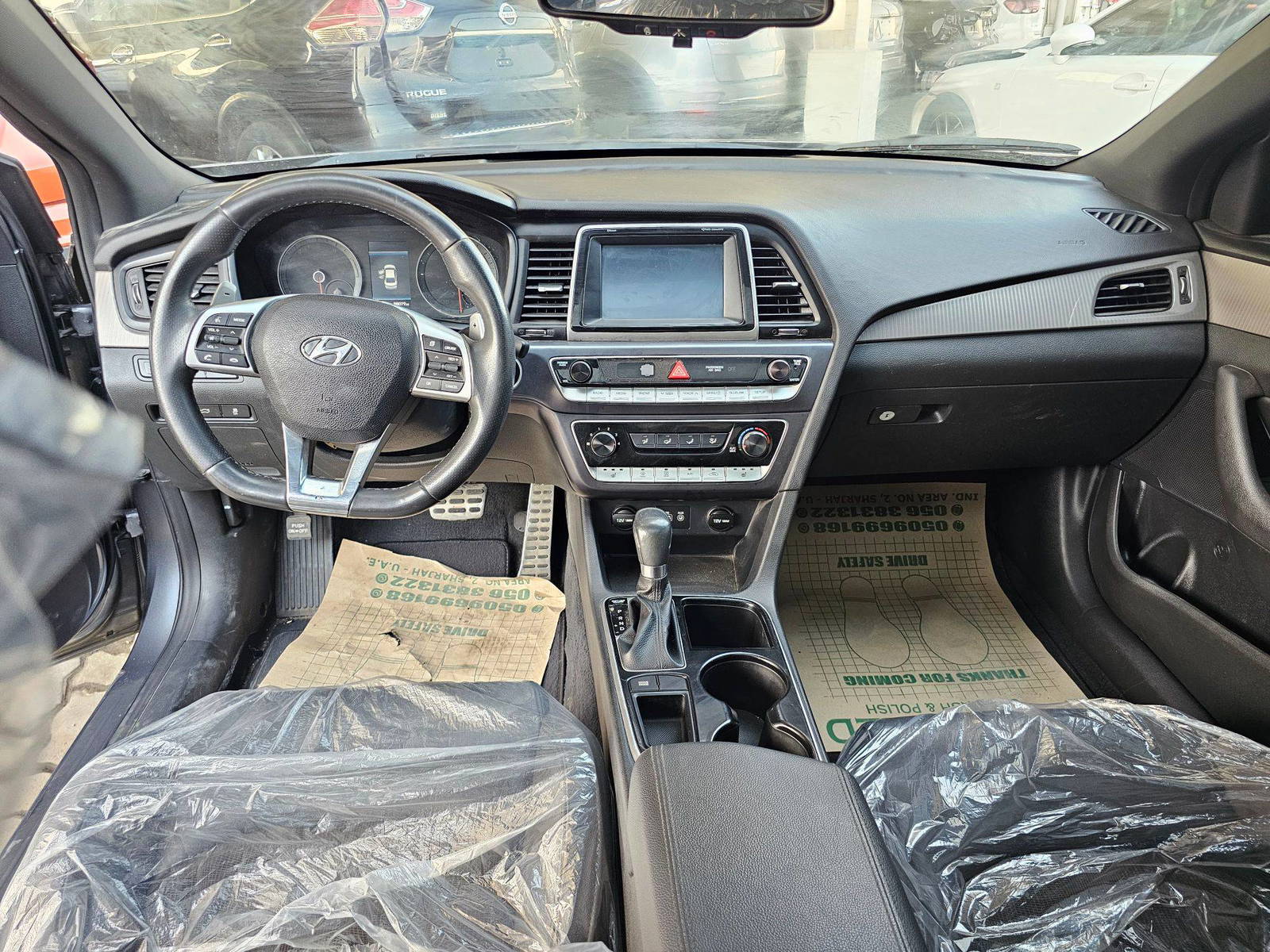 2018 HYUNDAI SONATA — 88065 Miles — Lot 8JH632126 — Souq - Marhaba Auctions Used Cars - Image 7