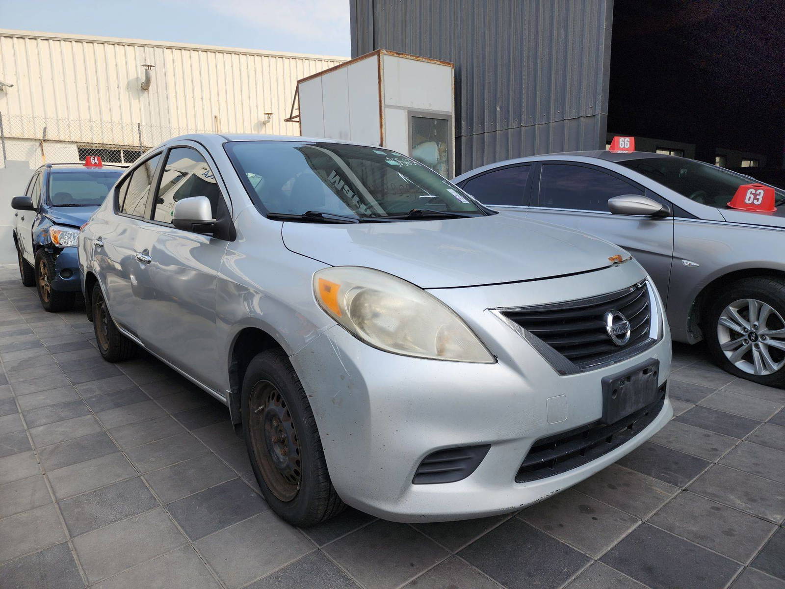 2012 NISSAN VERSA — 158015 Miles — Lot 905637 — Al Quoz - Marhaba Auctions Used Cars - Image 3