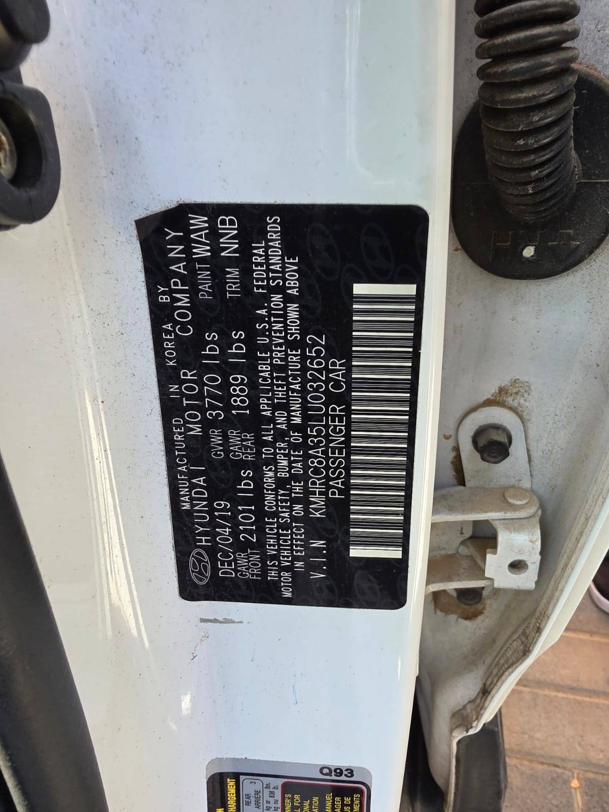HYUNDAI VENUE SEL 2020 - Marhaba Auction Used Cars - Image 8