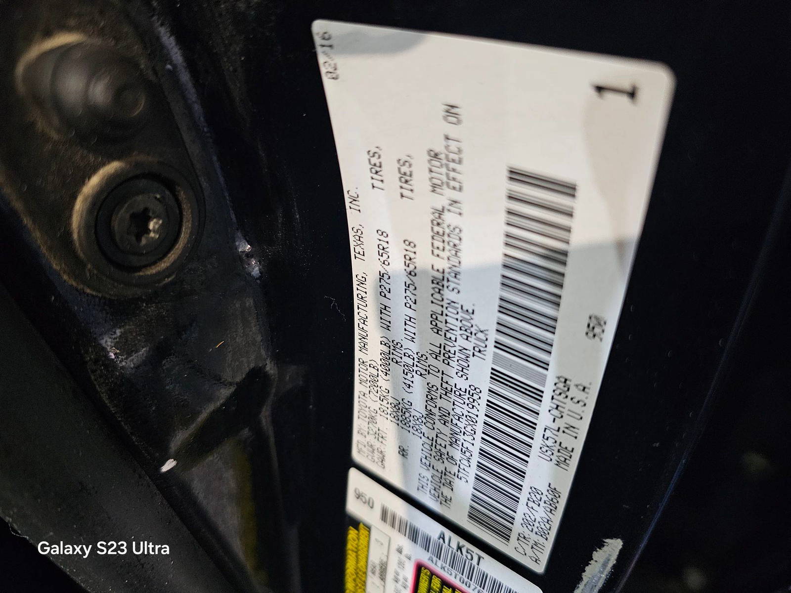 TOYOTA TUNDRA 2016 - Marhaba Auction Used Cars - Image 9