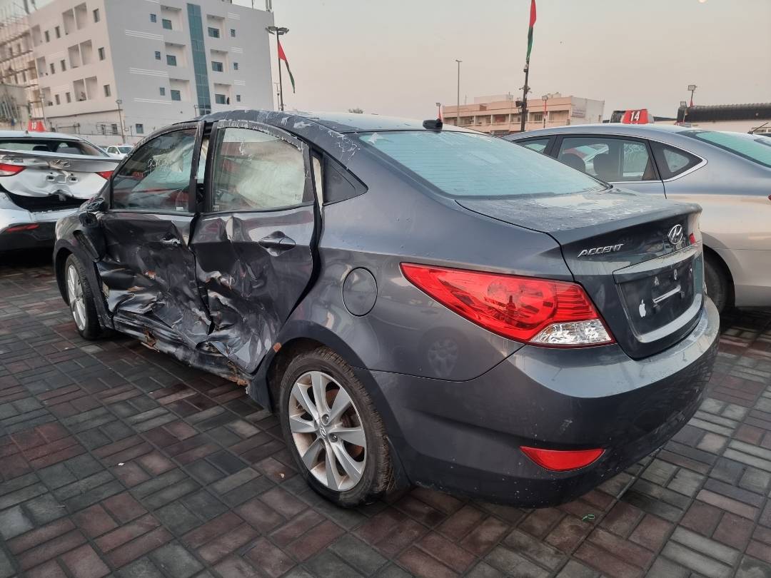 2013 HYUNDAI ACCENT — 99090 Miles — Lot 392222 — Ind. 12 - Marhaba Auctions Used Cars - Image 4