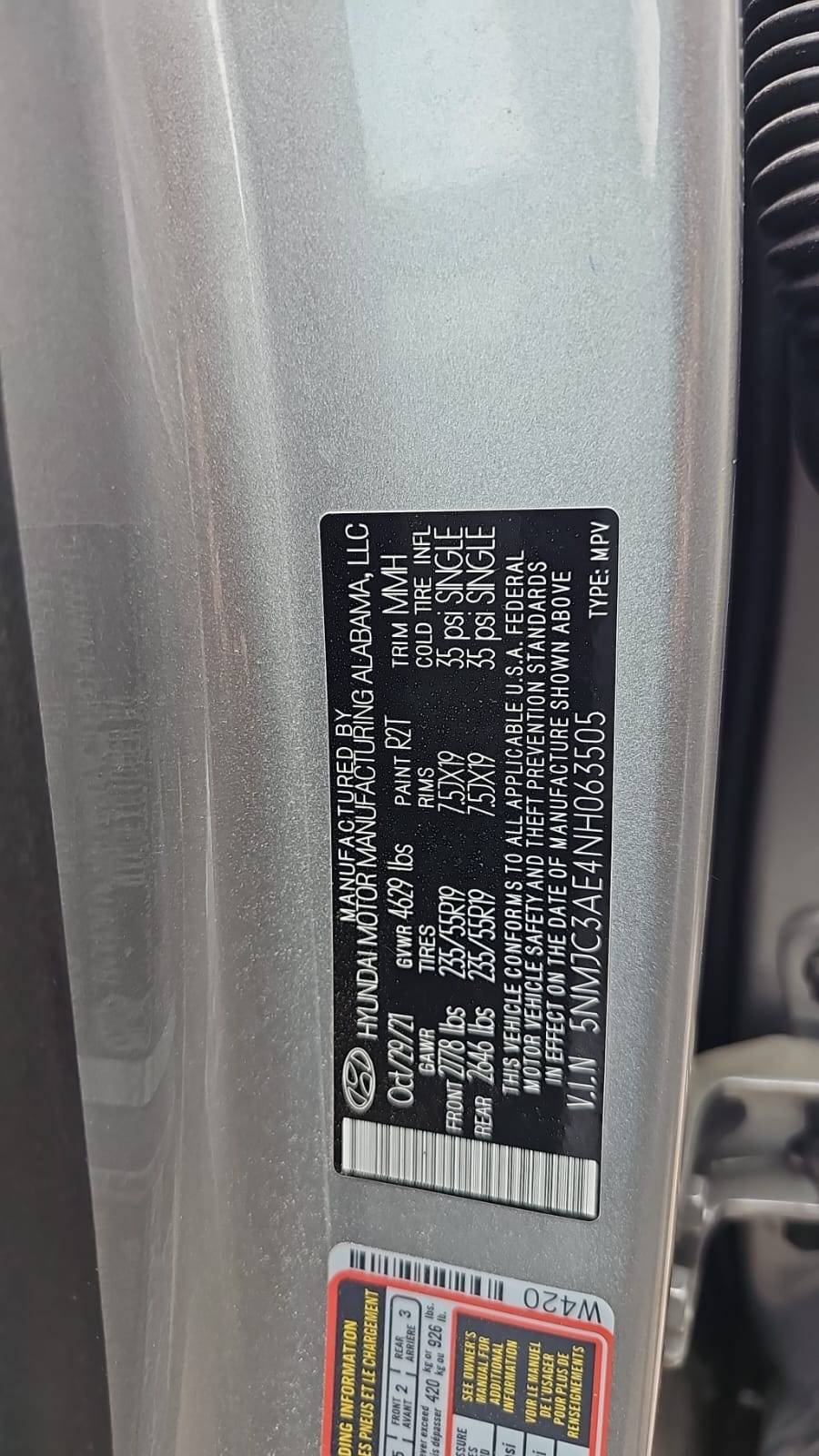 HYUNDAI TUCSON 2022 - Marhaba Auction Used Cars - Image 9