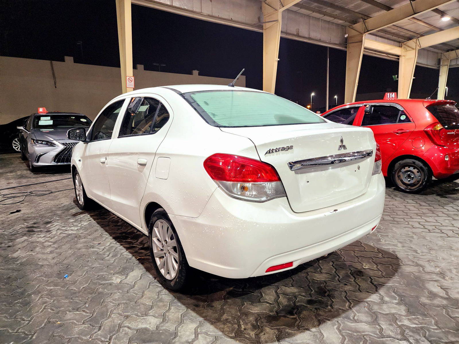 2019 MITSUBISHI ATTRAGE — 180160 KM — Lot J8KH006617 — Souq - Marhaba Auctions Used Cars - Image 5