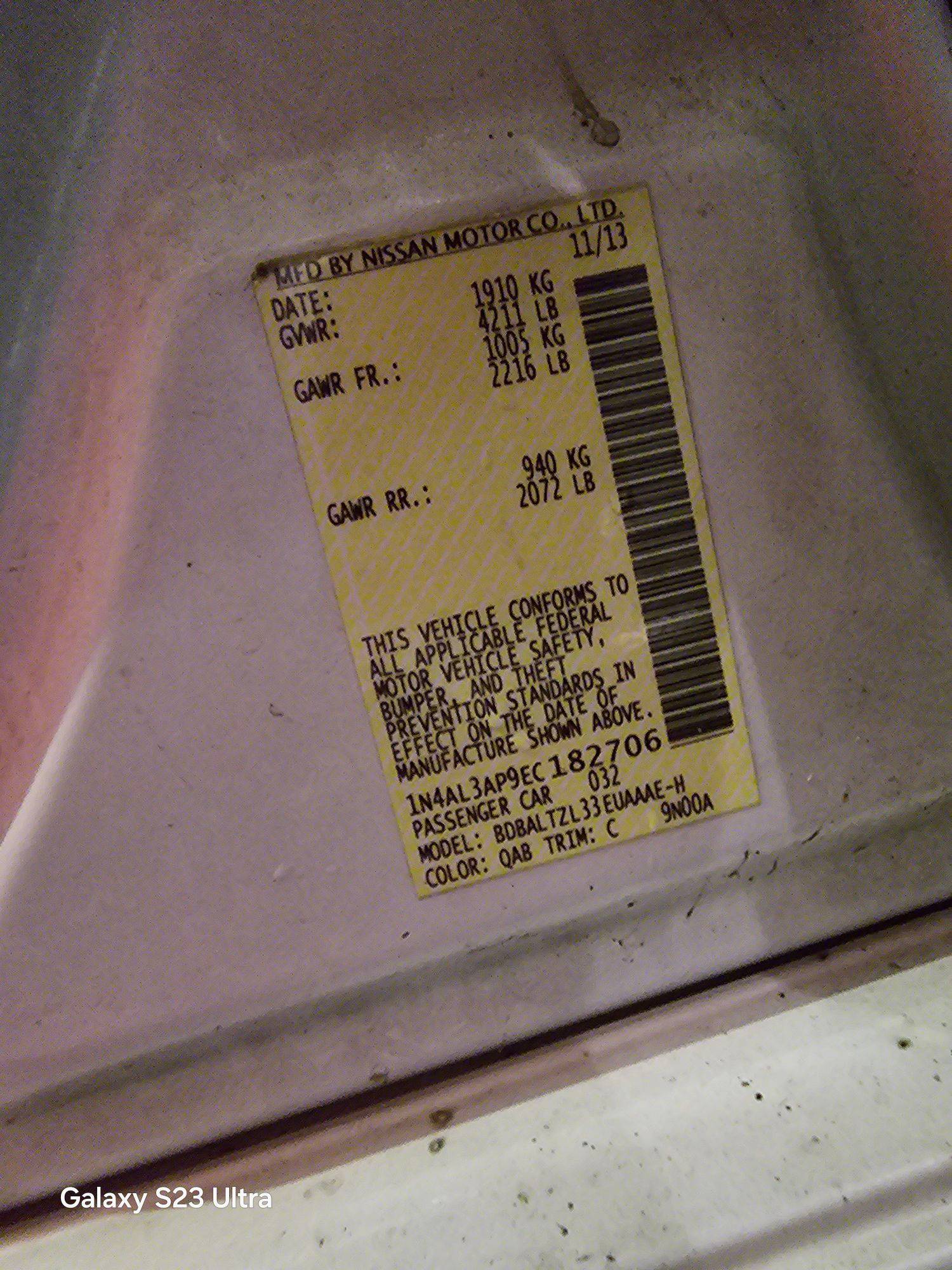 NISSAN ALTIMA 2014 - Marhaba Auction Used Cars - Image 10