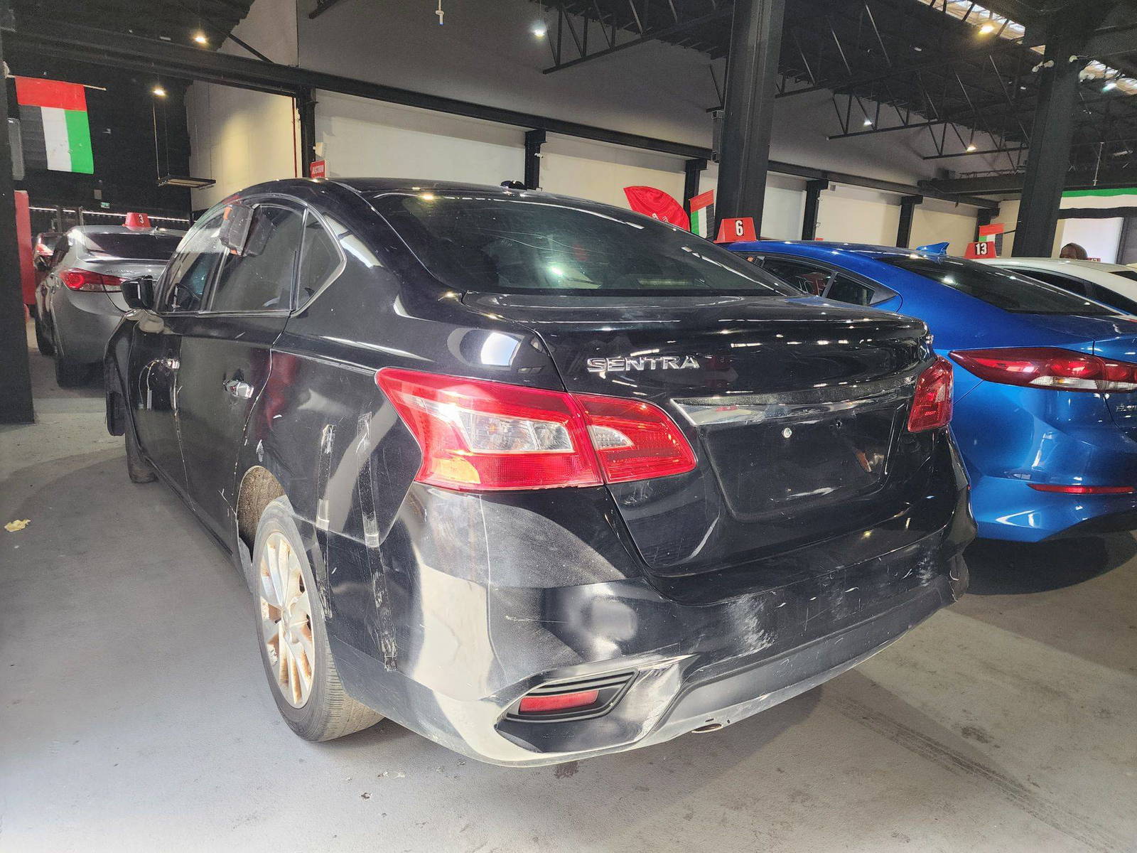 2017 NISSAN SENTRA — 106833 Miles — Lot 377411 — Main - Marhaba Auctions Used Cars - Image 4
