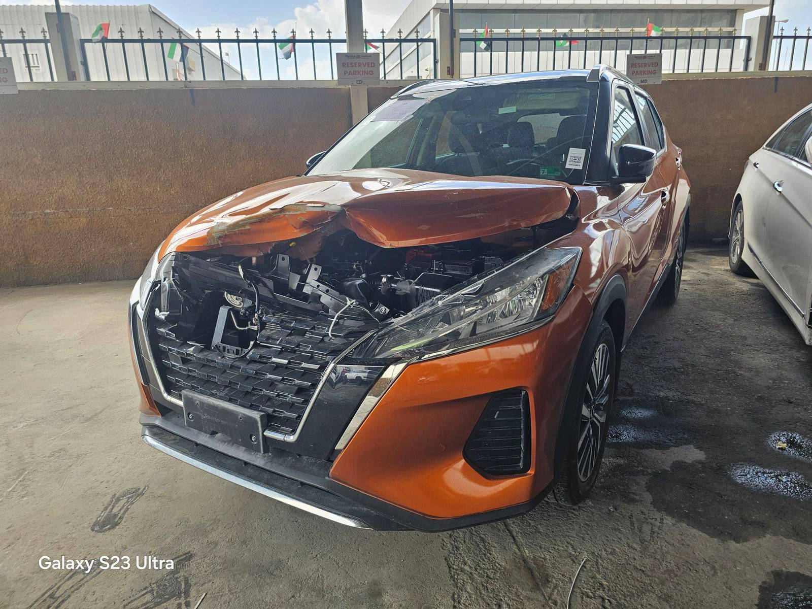 2022 NISSAN KICKS — 46259 Miles — Lot 43133458 — Main - Marhaba Auctions Used Cars - Image 3