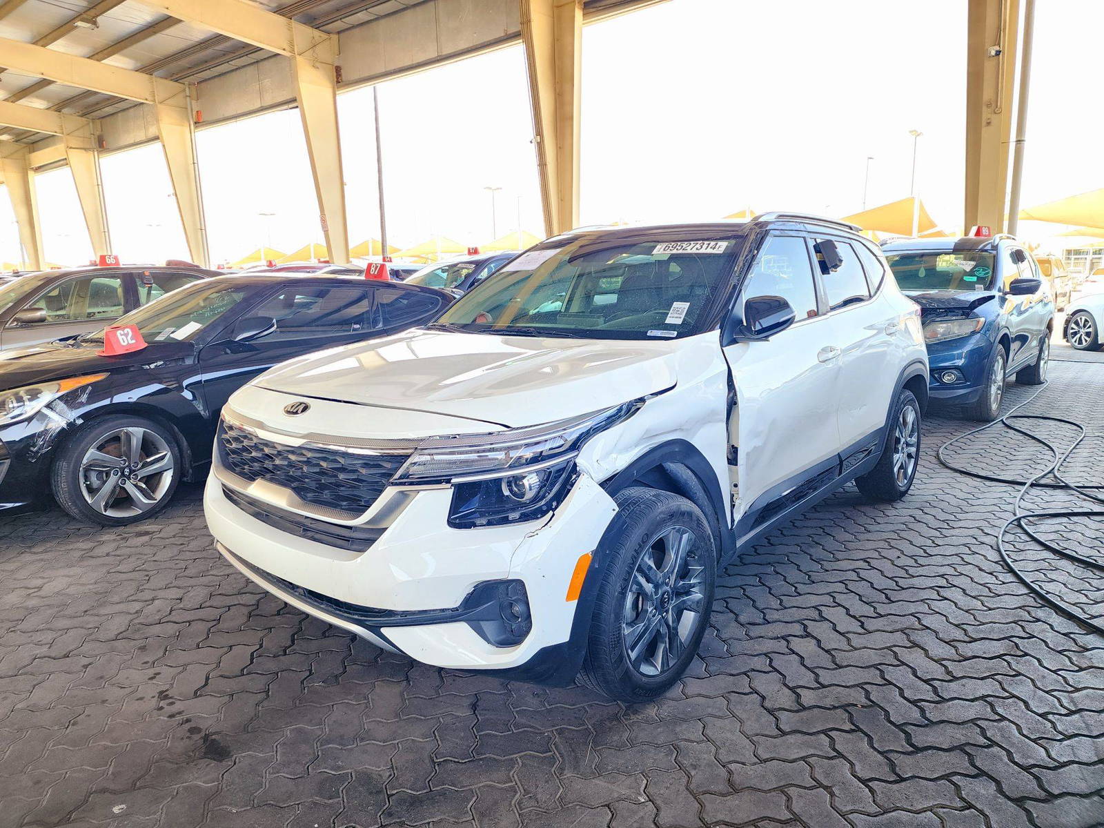 2021 KIA SELTOS — 55160 Miles — Lot 2AA2M7101387 — Souq - Marhaba Auctions Used Cars - Image 5