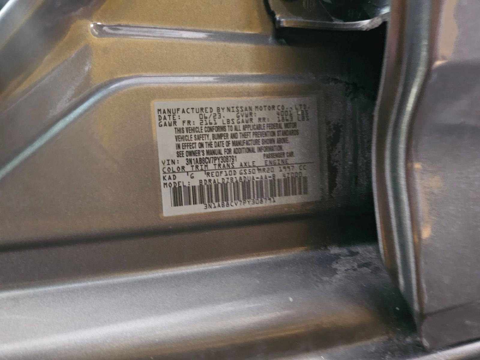 NISSAN SENTRA 2023 - Marhaba Auction Used Cars - Image 9
