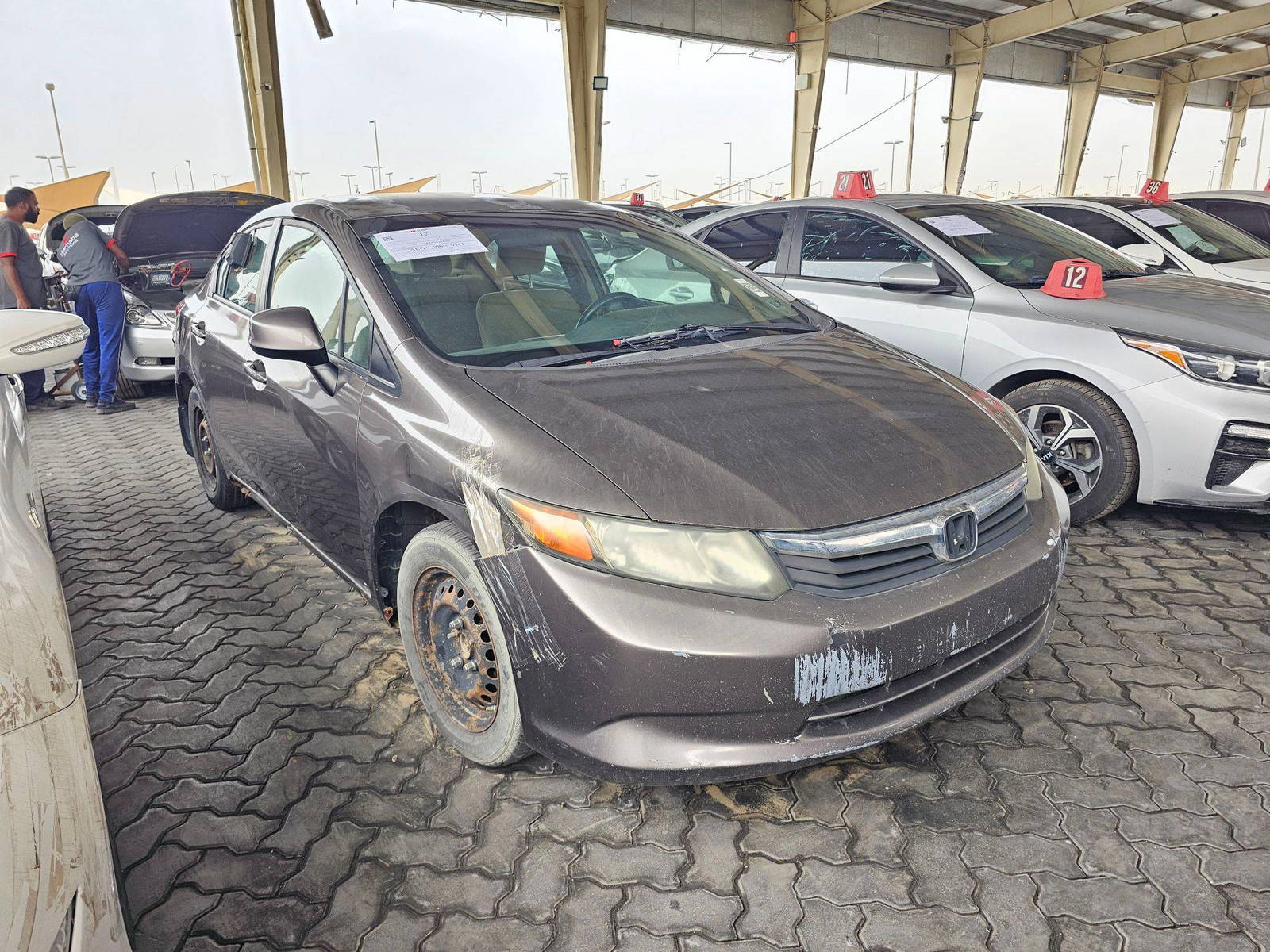 HONDA CIVIC 2012 - Marhaba Auction Used Cars - Image 4