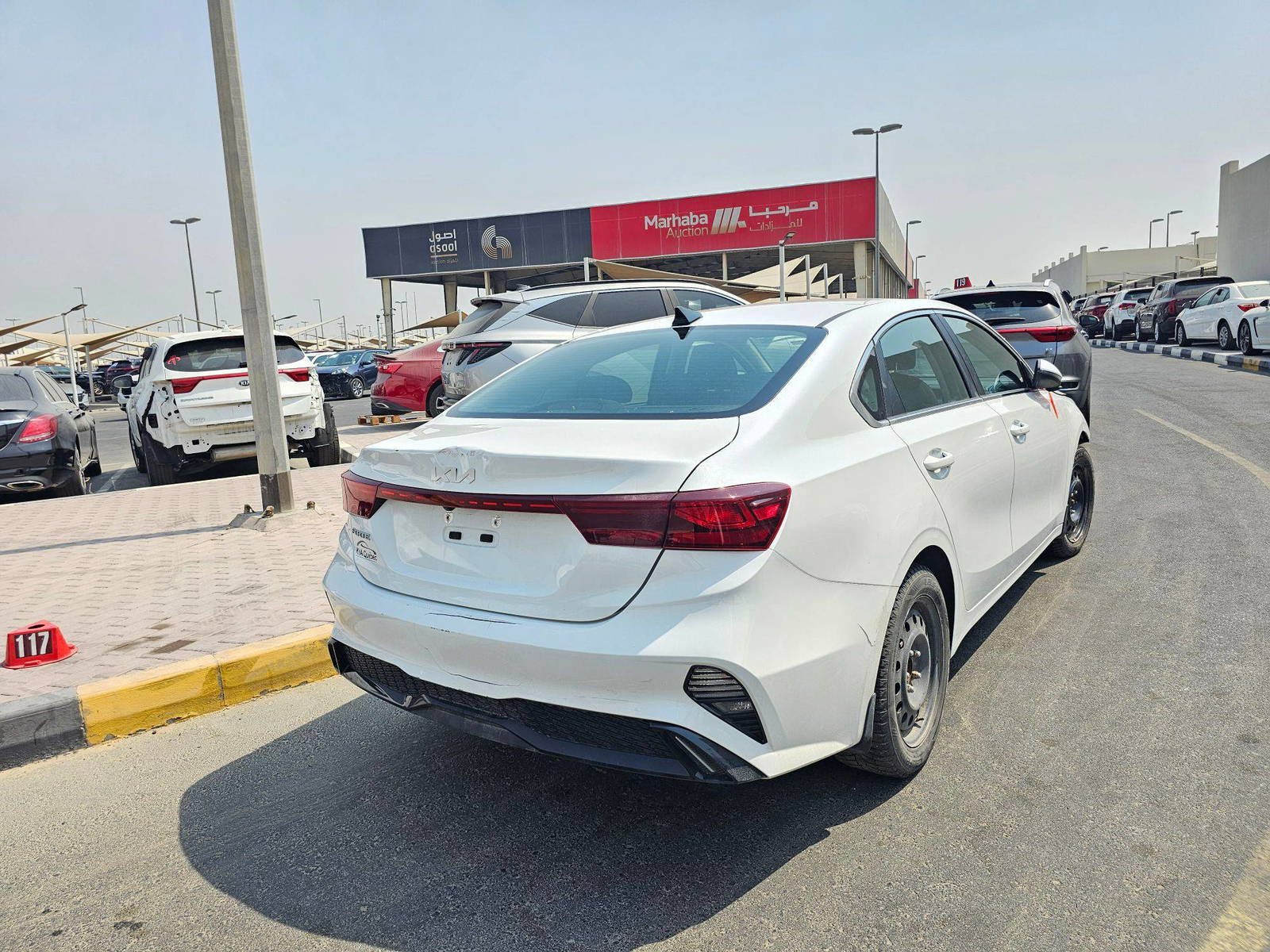 2022 KIA FORTE — 75180 KM — Lot 85463304 — Souq - Marhaba Auctions Used Cars - Image 3