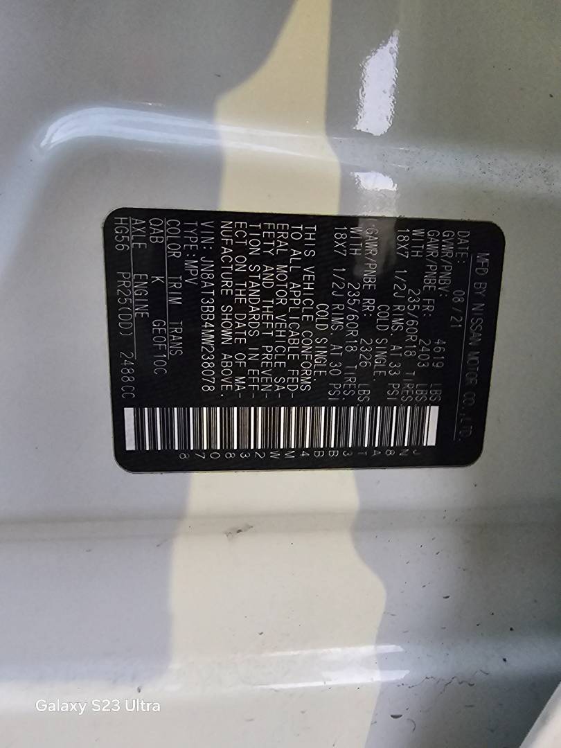 NISSAN ROGUE 2021 - Marhaba Auction Used Cars - Image 11