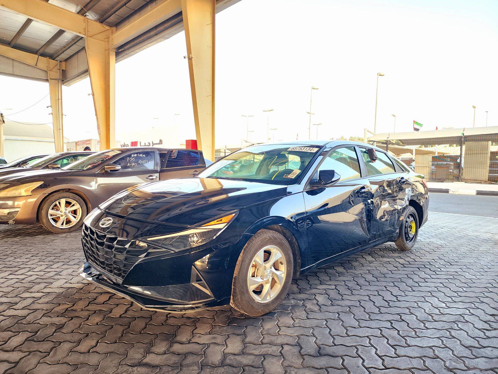 2022 HYUNDAI ELANTRA — 62455 Miles — Lot 65753134 — Souq - Marhaba Auctions Used Cars - Image 4