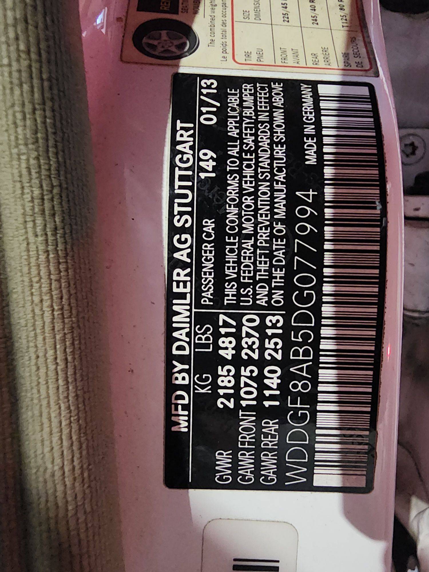 MERCEDES BENZ C300 2013 - Marhaba Auction Used Cars - Image 7