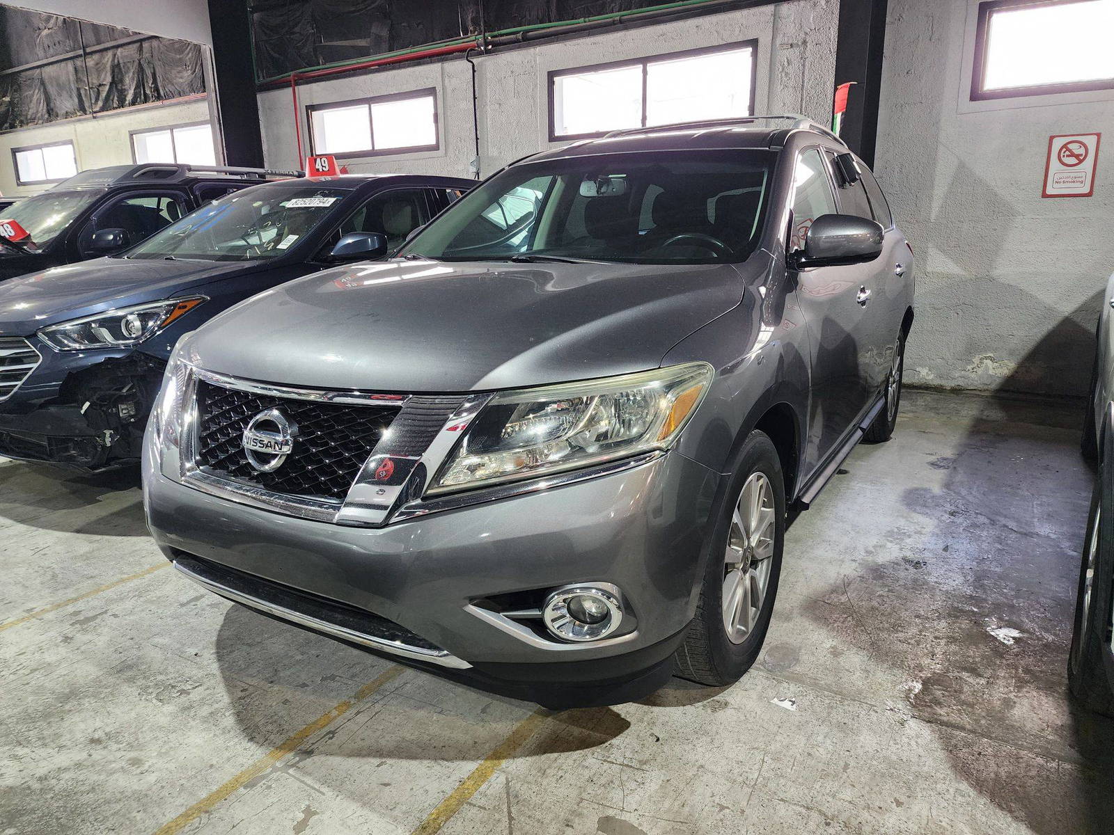 2015 NISSAN PATHFINDER — 160532 Miles — Lot 690054 — Al Quoz - Marhaba Auctions Used Cars - Image 3