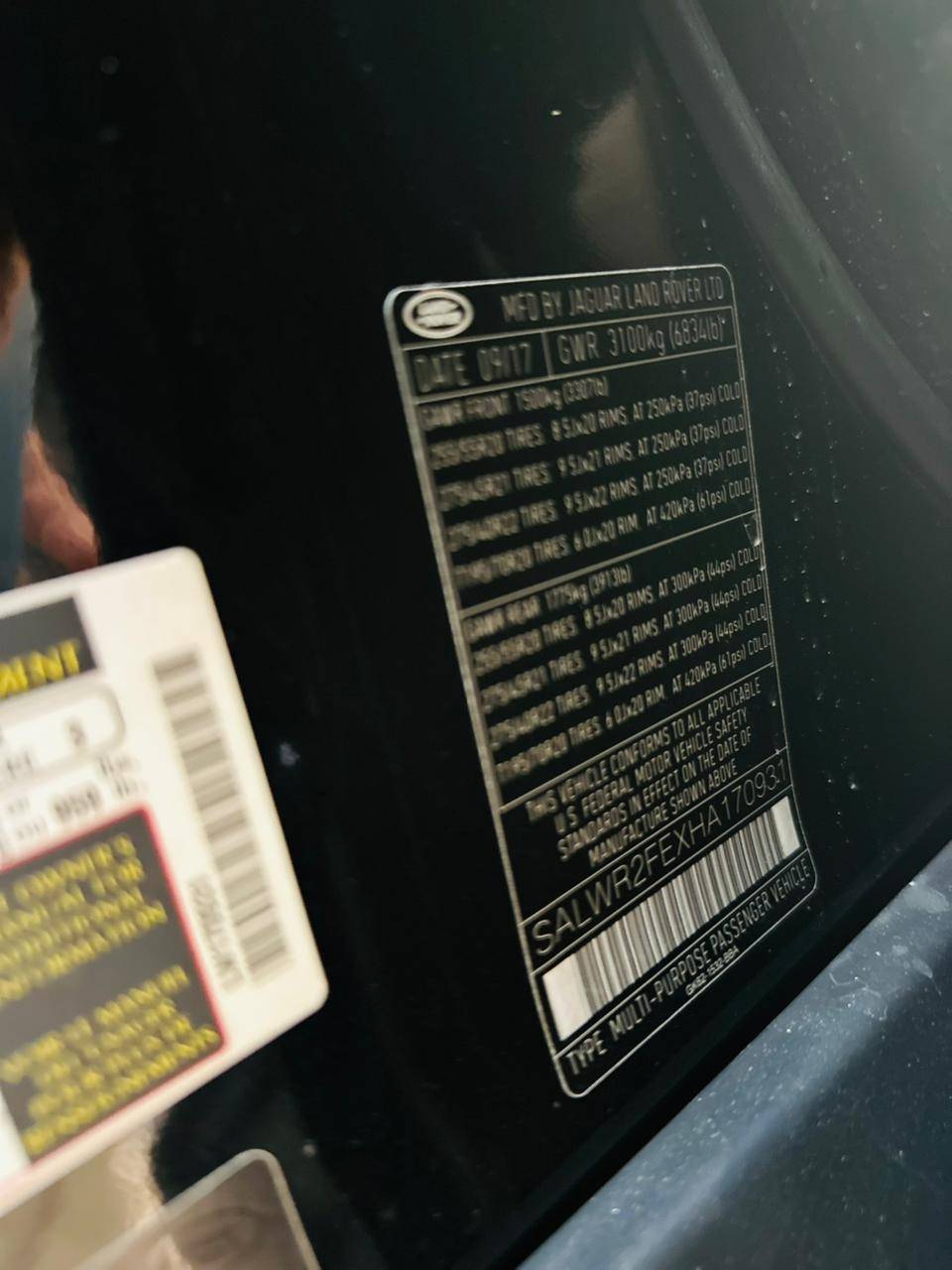 LAND ROVER RANGE ROVER SPORT 2017 - Marhaba Auction Used Cars - Image 12