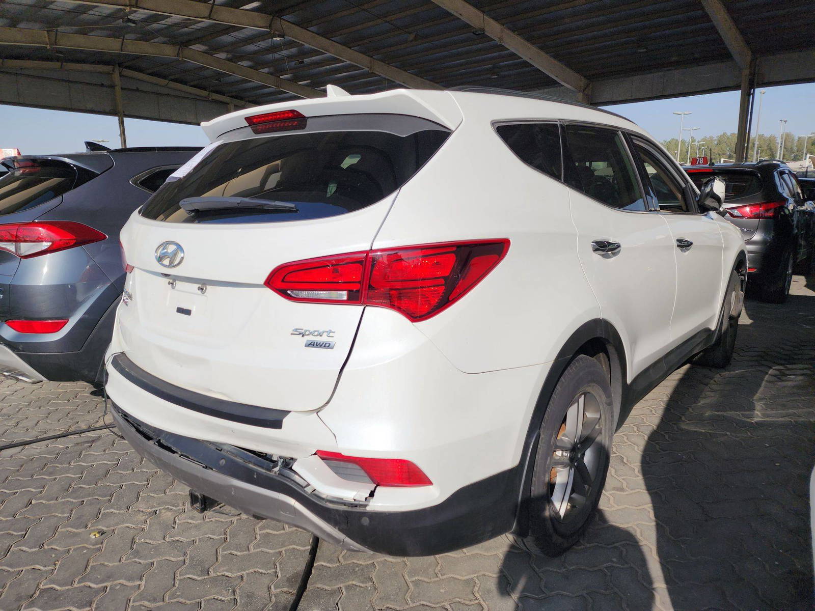 2017 HYUNDAI SANTA FE — 104824 Miles — Lot 38900470 — Main - Marhaba Auctions Used Cars - Image 3