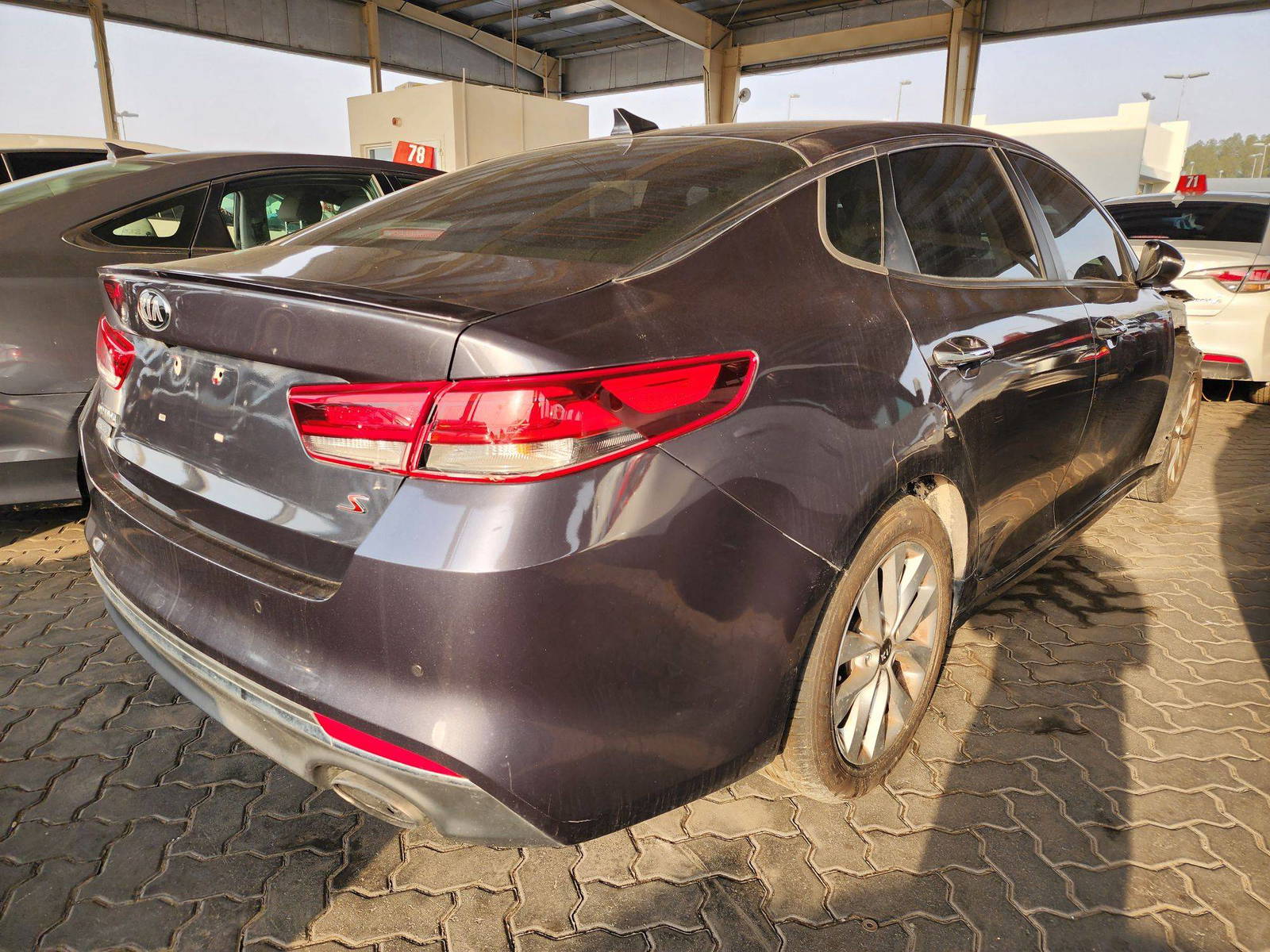 2018 KIA OPTIMA — 82298 Miles — Lot 40521 — Main - Marhaba Auctions Used Cars - Image 3