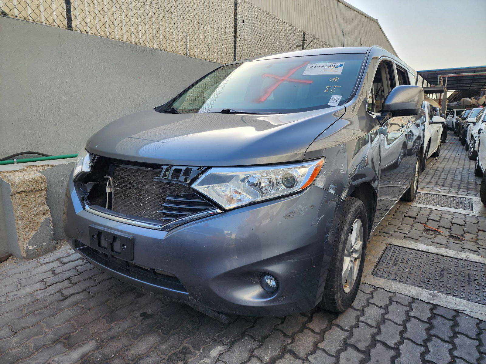 2017 NISSAN QUEST — 168027 Miles — Lot 41082481 — Al Quoz - Marhaba Auctions Used Cars - Image 3