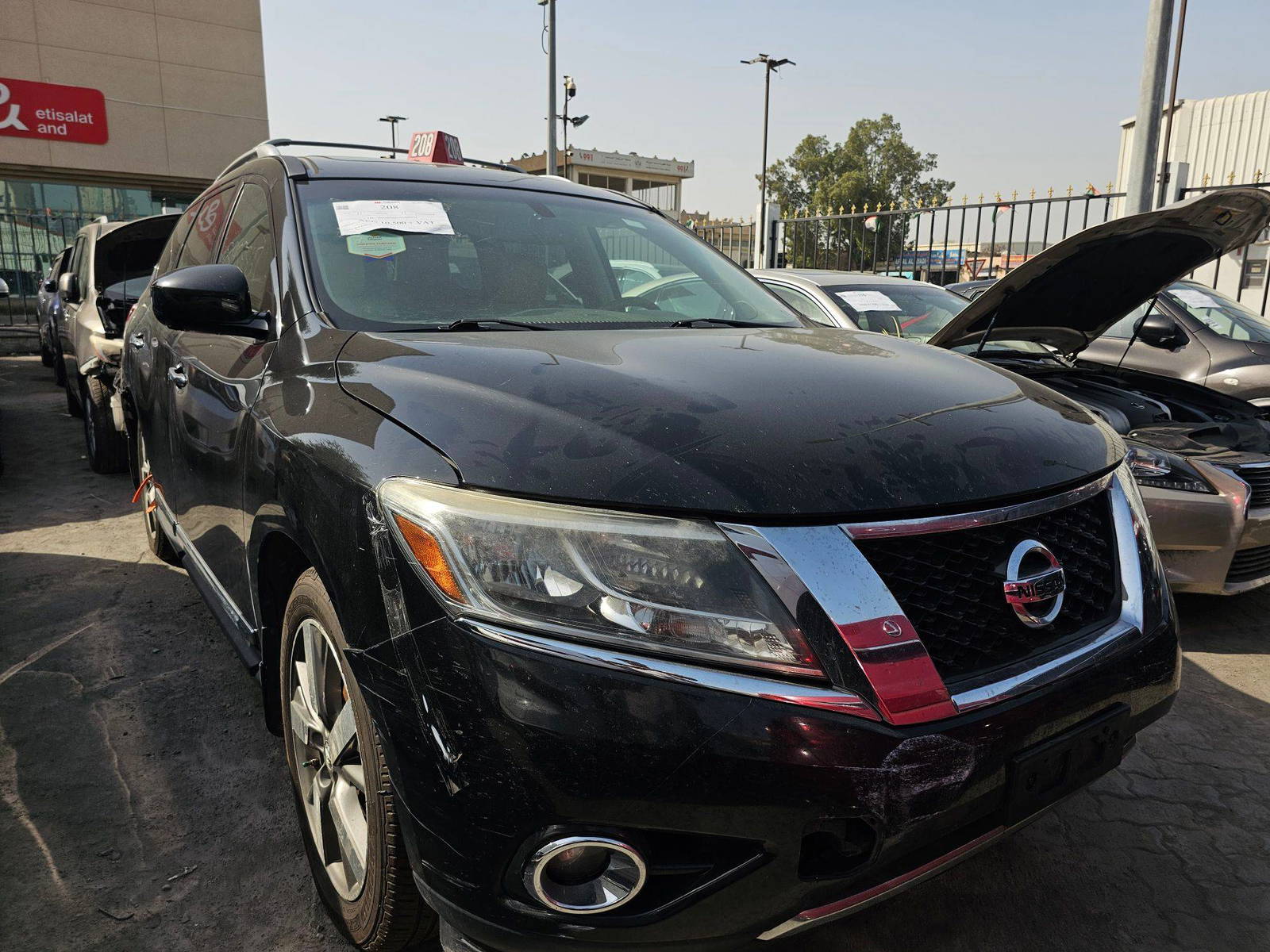 2015 NISSAN PATHFINDER — 174160 Miles — Lot N2FC605524 — Main - Marhaba Auctions Used Cars - Image 3