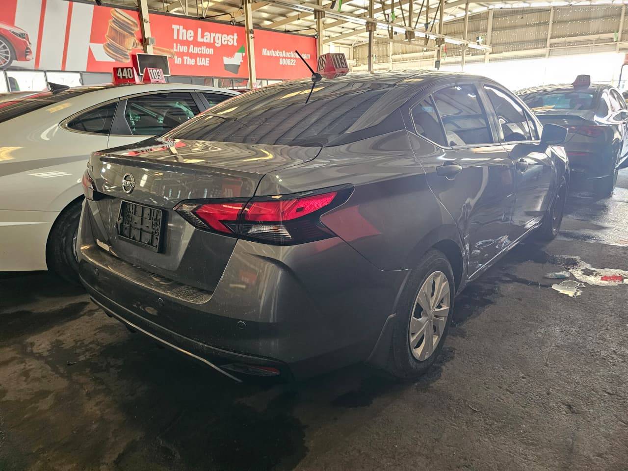 2022 NISSAN VERSA — sold — 140450 Miles — Lot DV0NL823124 — Main - Marhaba Auctions Used Cars - Image 4