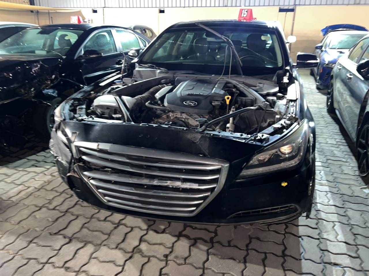 2015 HYUNDAI GENESIS — 184509 Miles — Lot N4JE0FU018111 - Marhaba Auctions Used Cars - Image 2