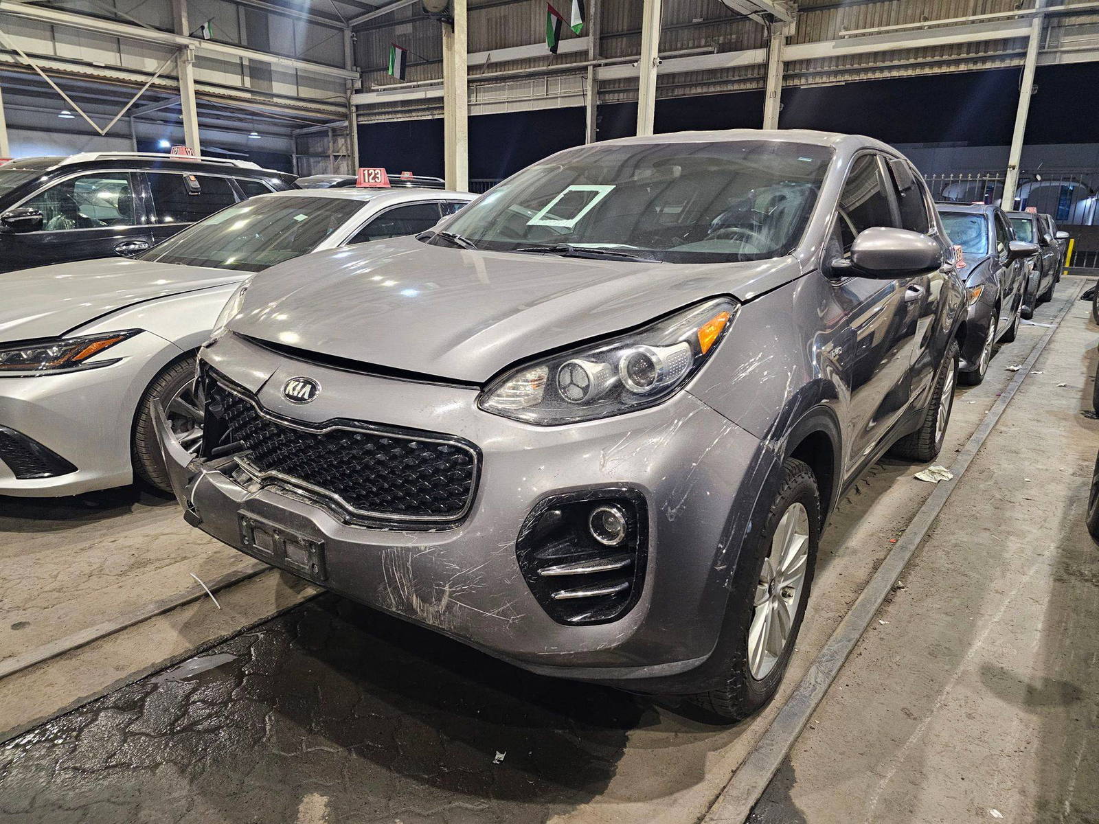 2019 KIA SPORTAGE — 133182 Miles — Lot XK7536185 — Main - Marhaba Auctions Used Cars - Image 5