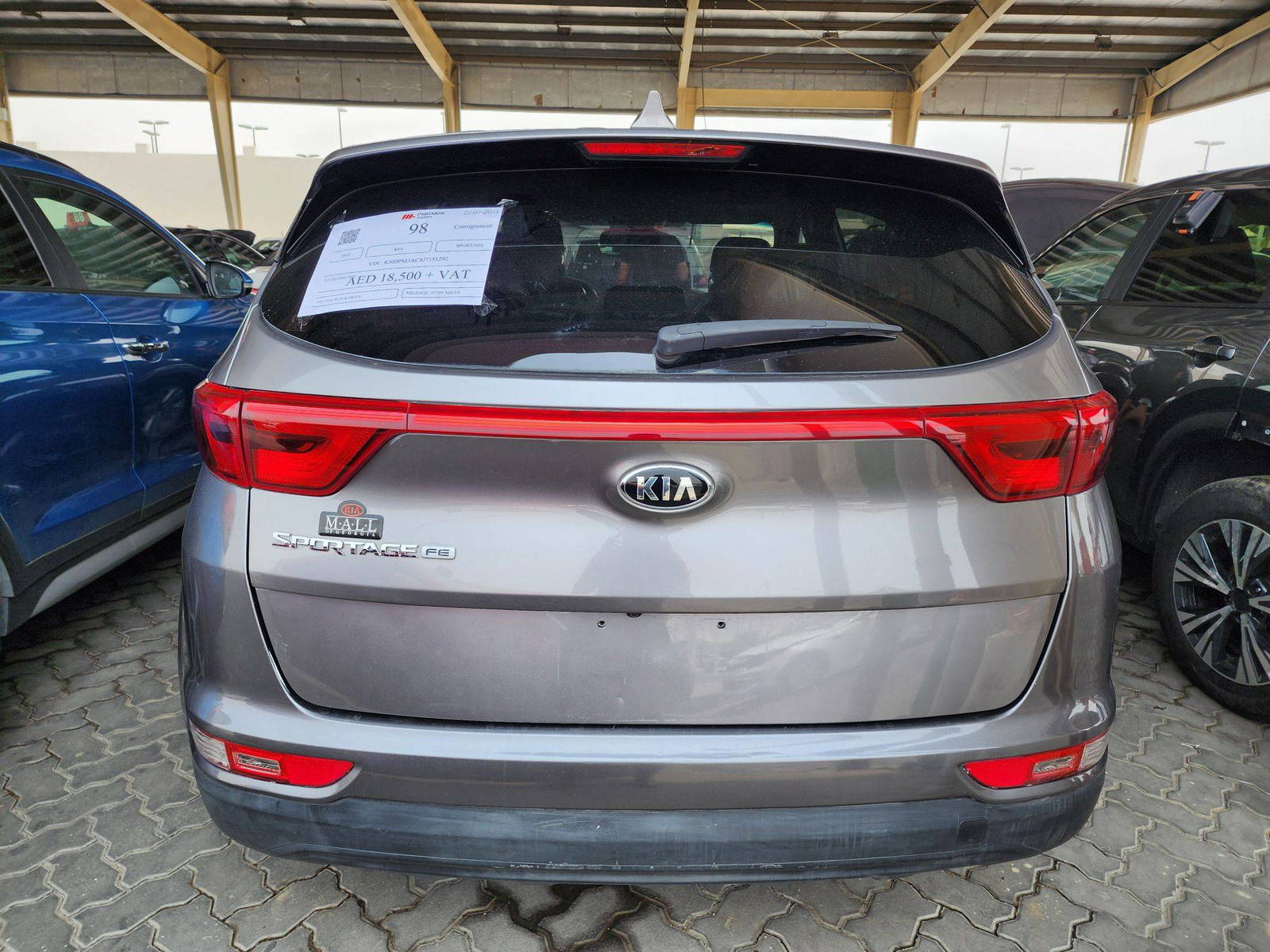 2018 KIA SPORTAGE — 67389 Miles — Lot 8J7351292 — Souq - Marhaba Auctions Used Cars - Image 12