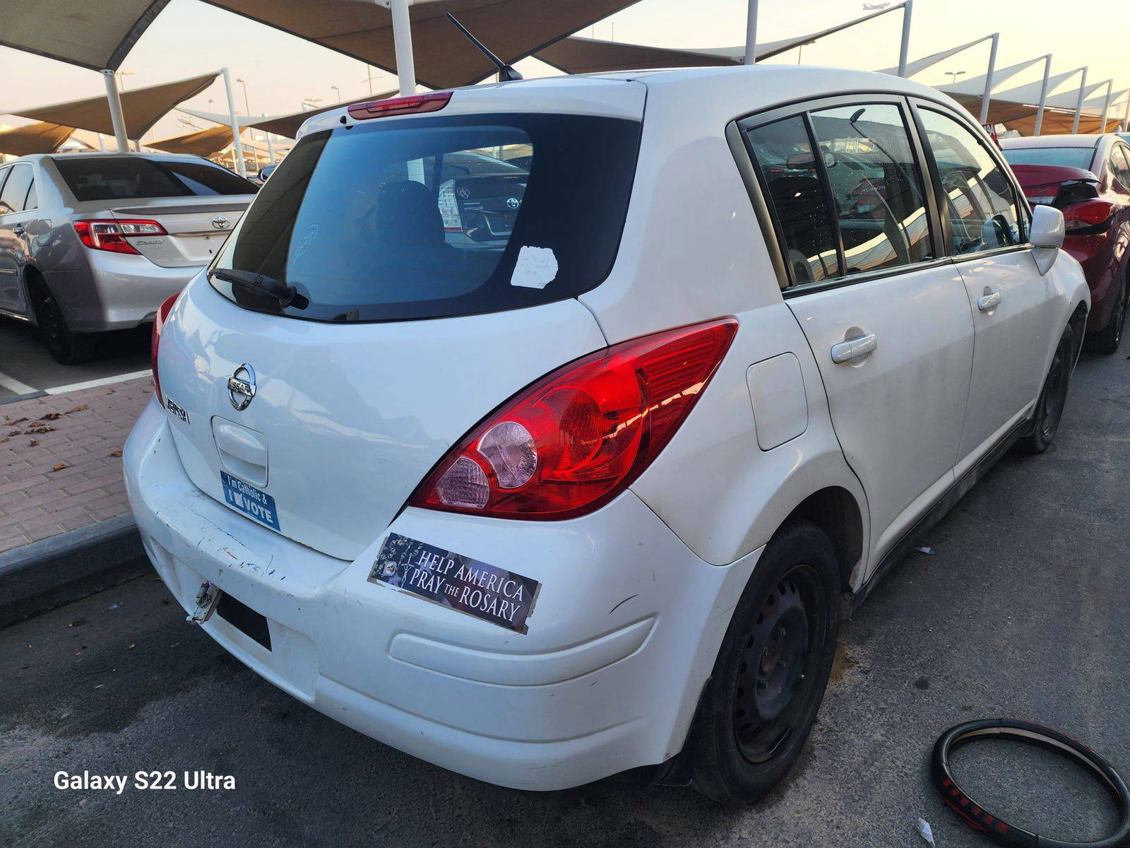 2012 NISSAN VERSA — 196193 Miles — Lot K236299 - Marhaba Auctions Used Cars - Image 3