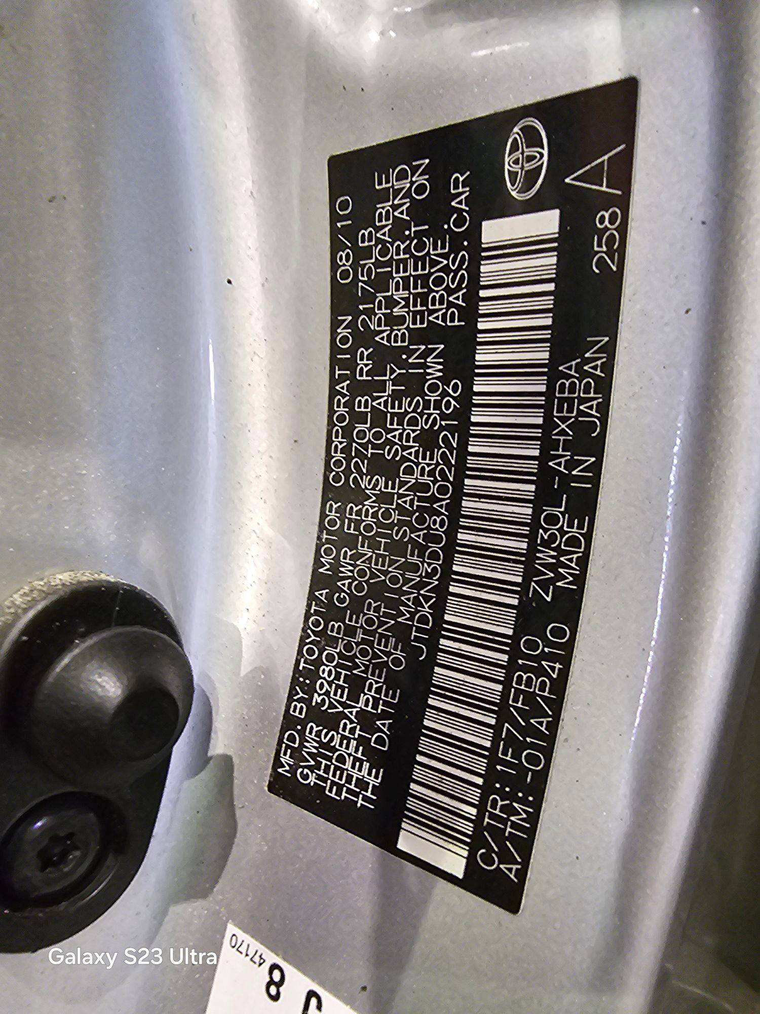 TOYOTA PRIUS 2010 - Marhaba Auction Used Cars - Image 9