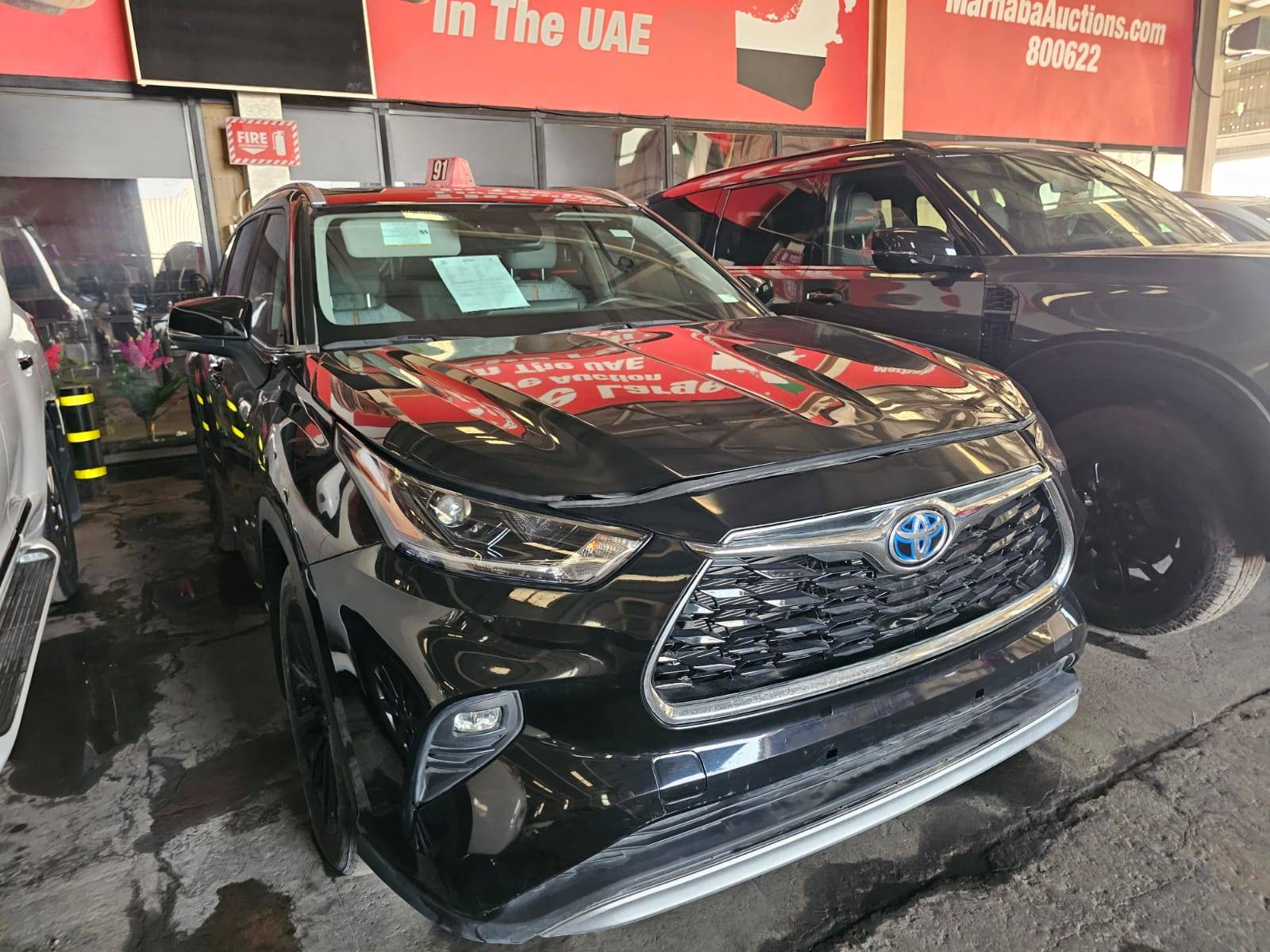 2023 TOYOTA GRAND HIGHLANDER — 18678 Miles — Lot PS599395 — Main - Marhaba Auctions Used Cars - Image 3